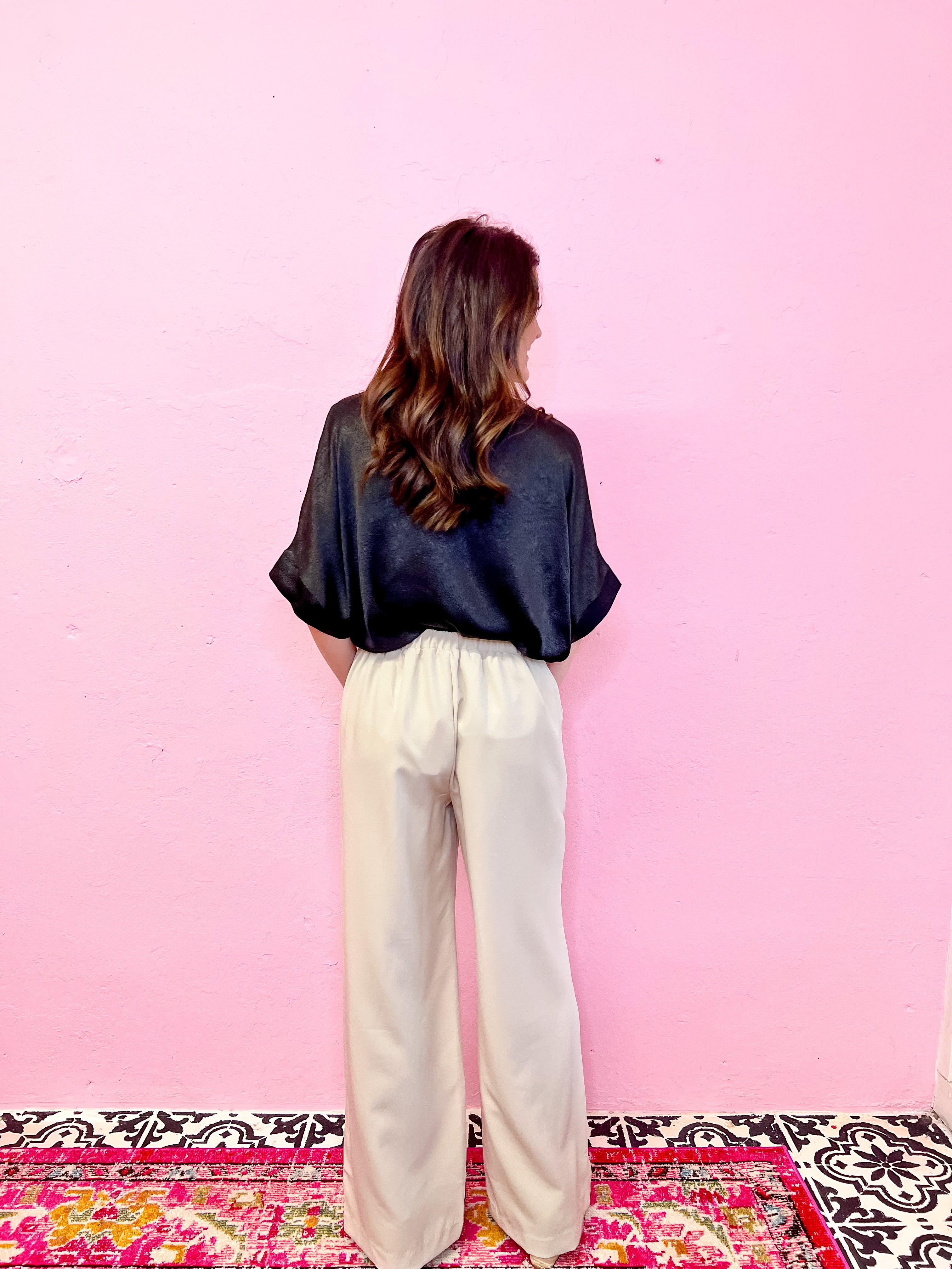 Back To Work Pants-Taupe