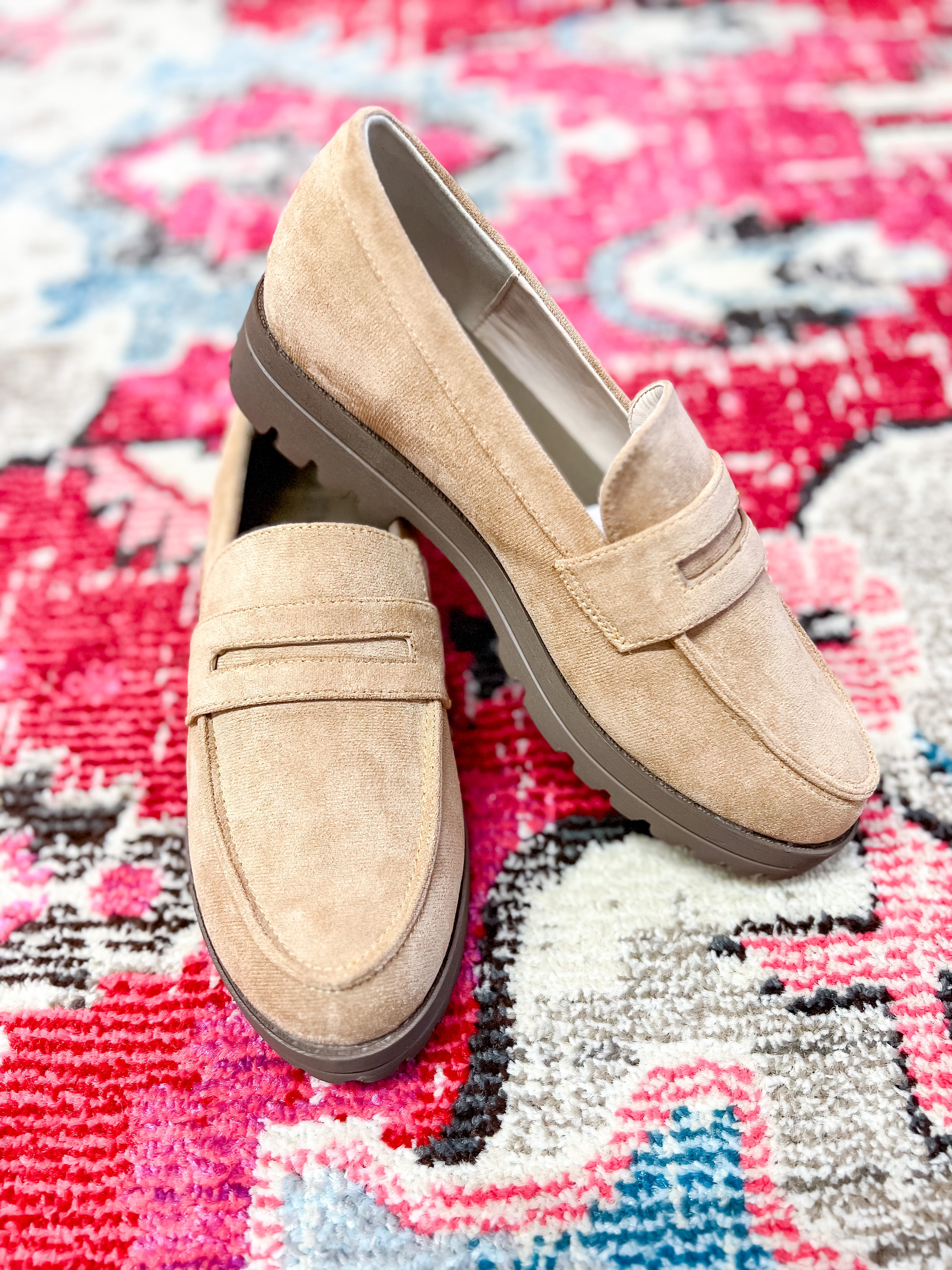 Inspo Faux Suede Loafer