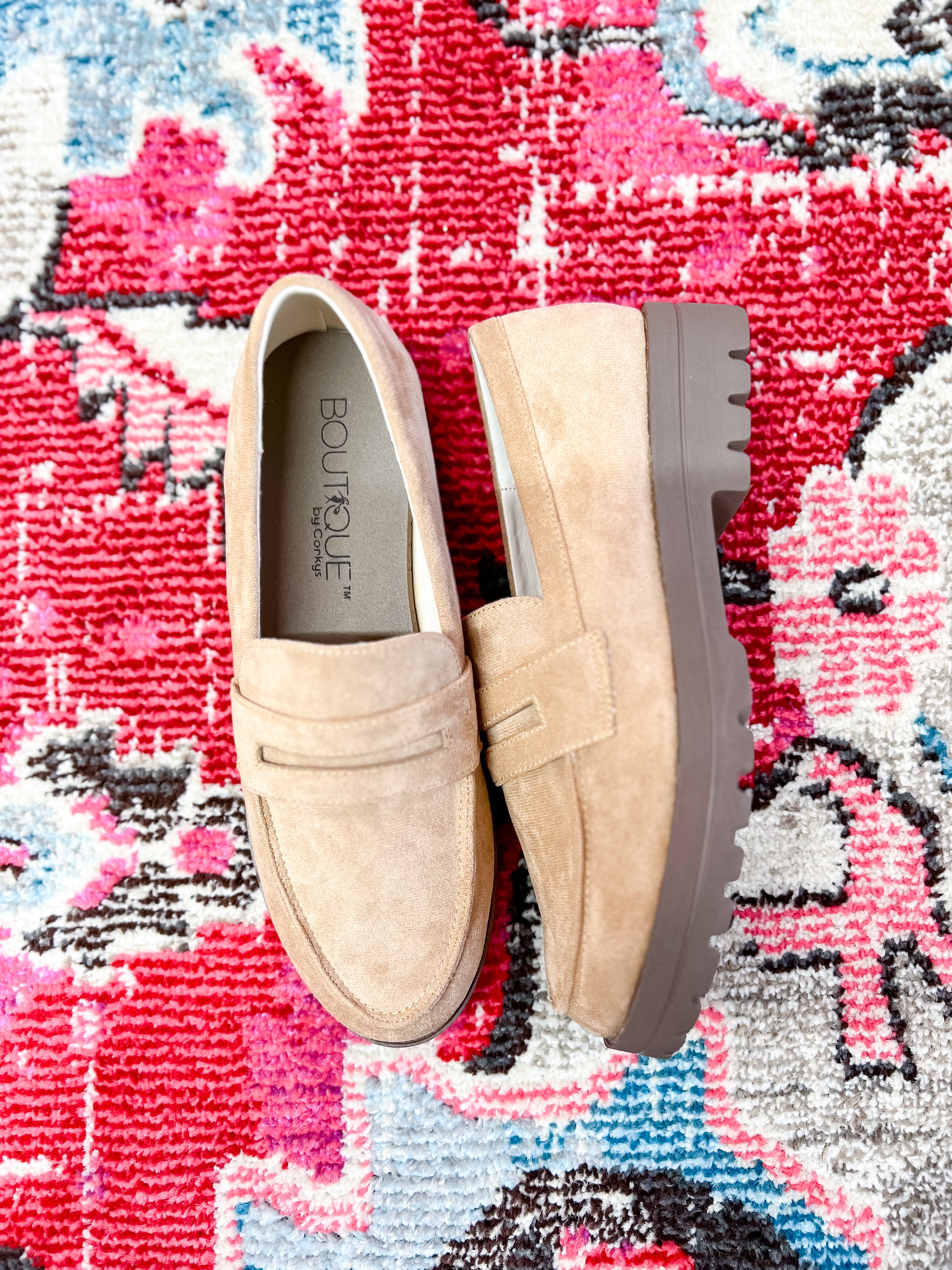 Inspo Faux Suede Loafer