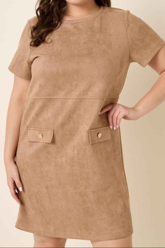 Plus Arden Luxe Mini Dress
