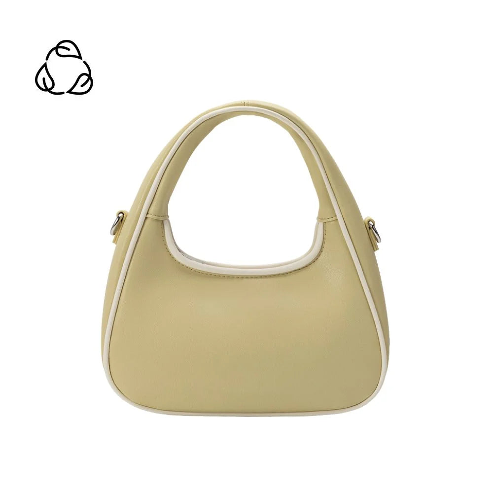Sarita Vegan Leather Crossbody Bag-Yellow