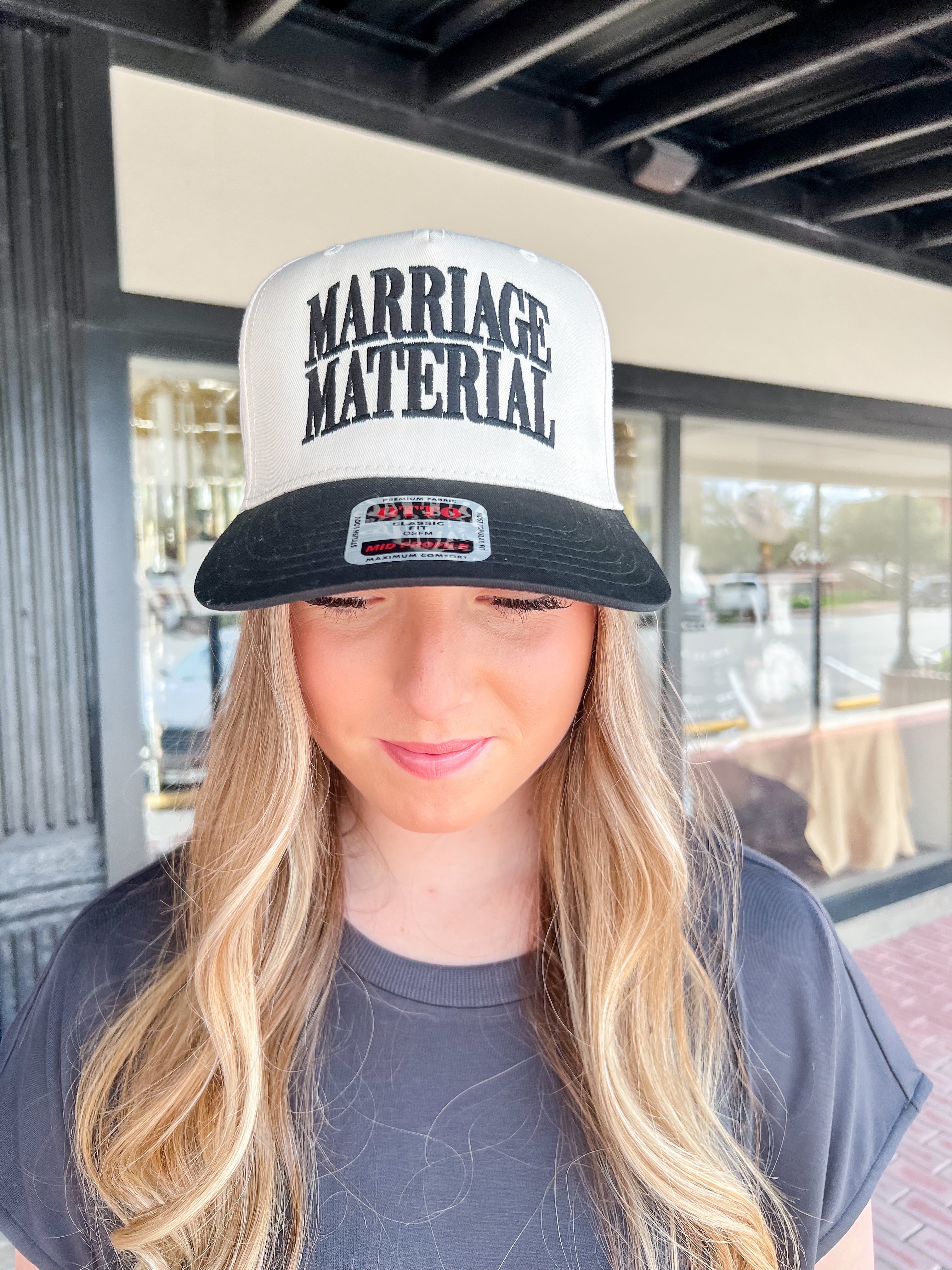 Marriage Material Trucker Hat