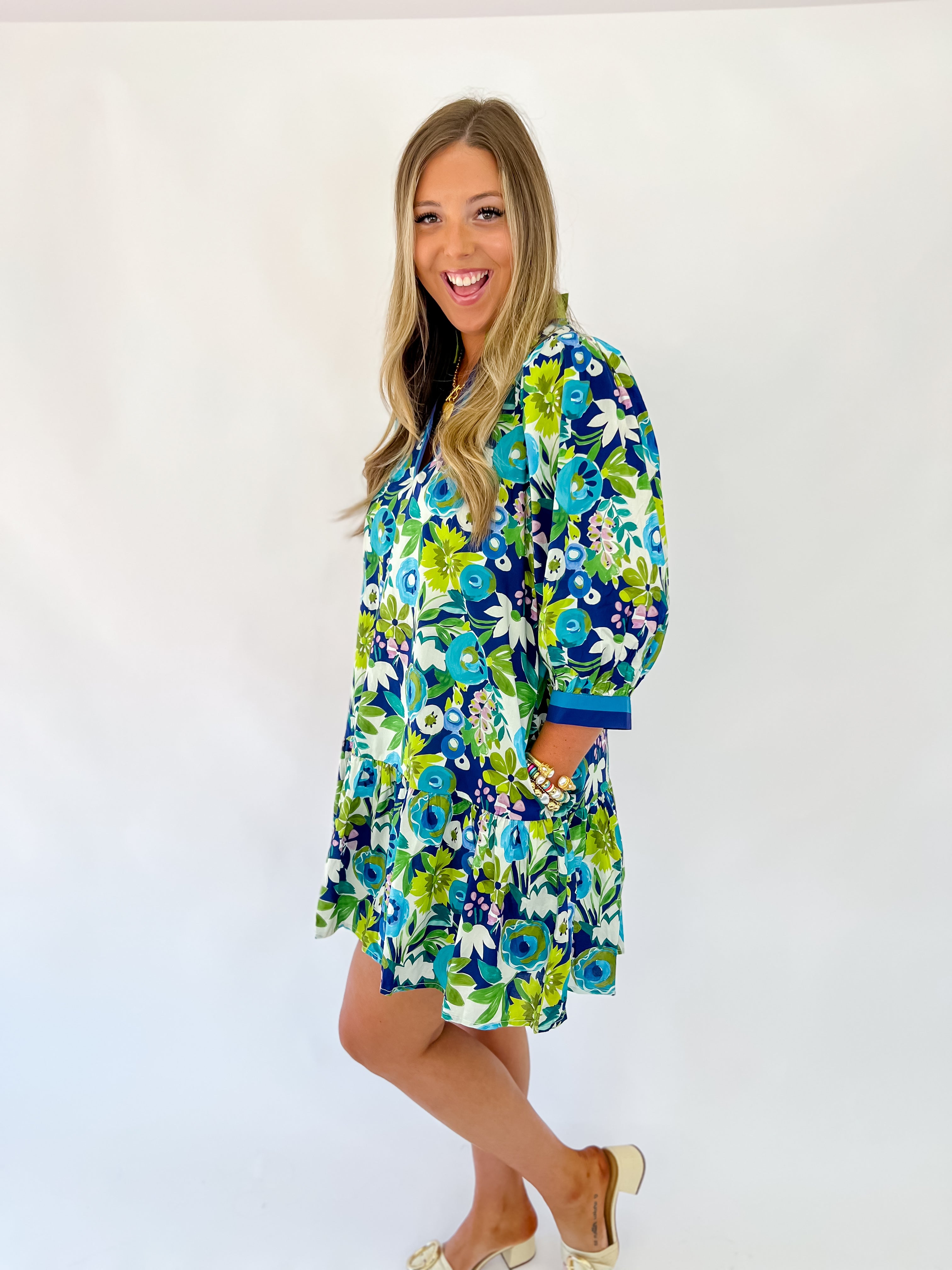 Fall Botanica Mini Dress