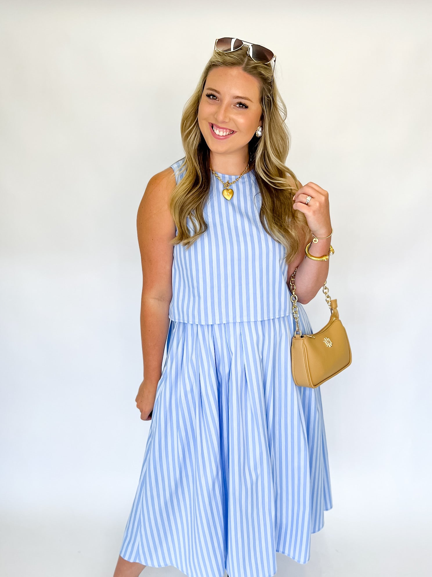 Blueport Stripe Skirt