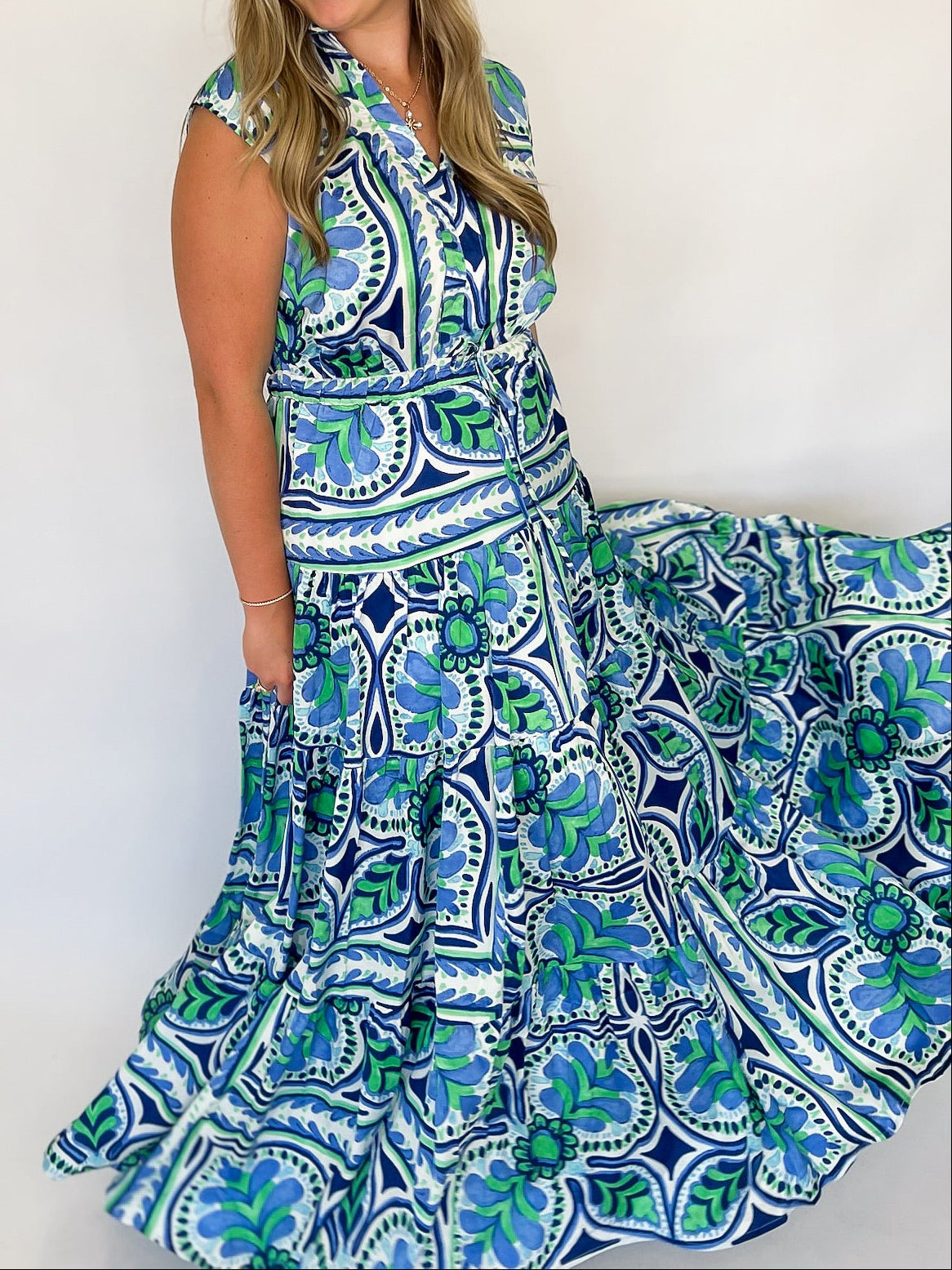 Beachside Botanicals Dress