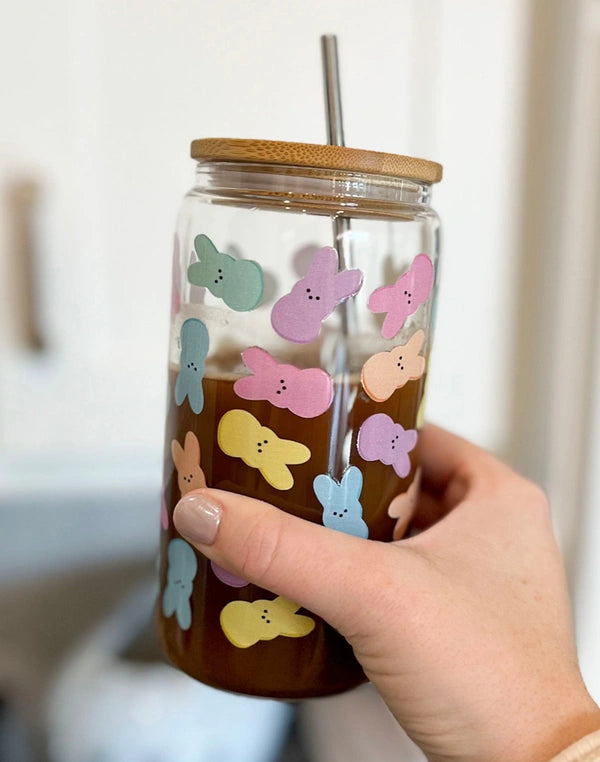 Peeps Glass Can