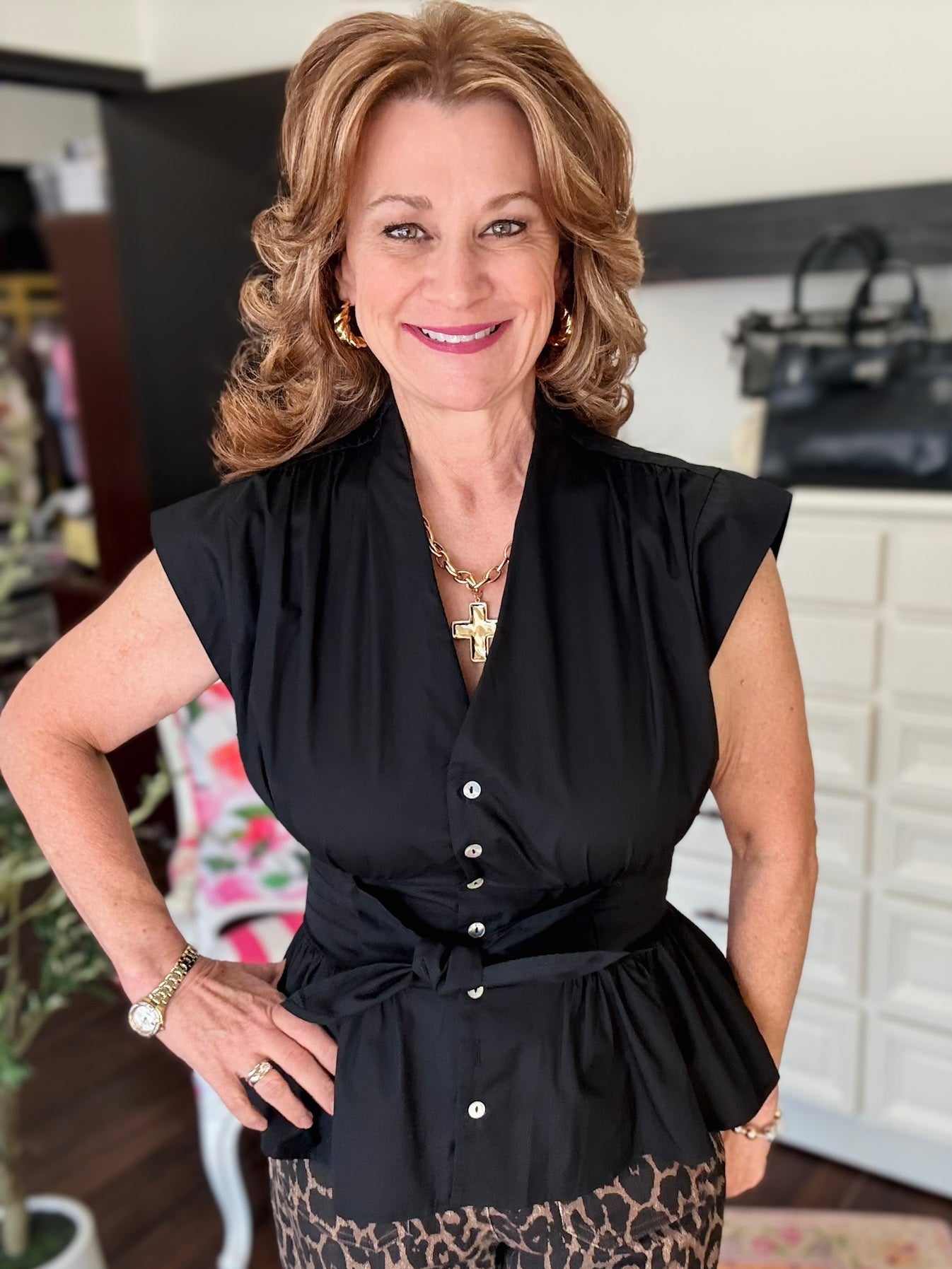 Elevated Style Top-Black