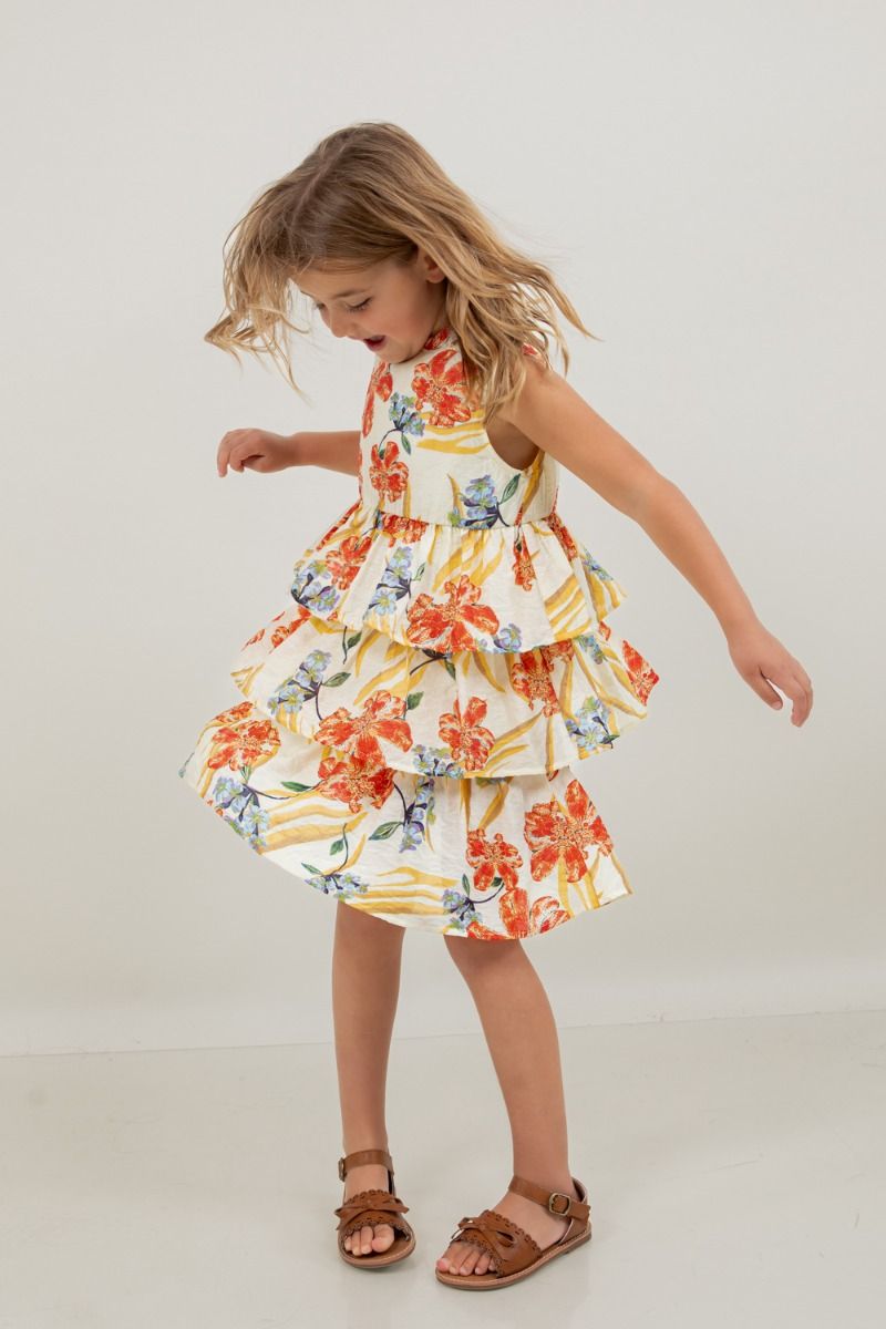 Floral Fun Youth Dress