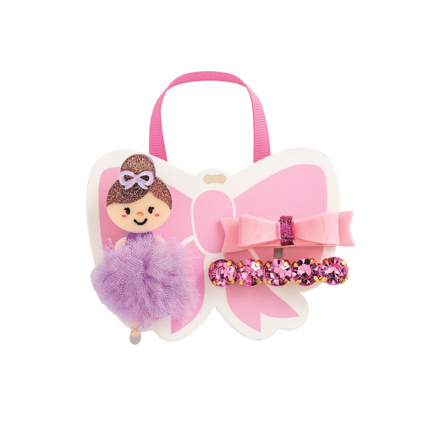 [Mud Pie] Purple Ballerina Hair Clips