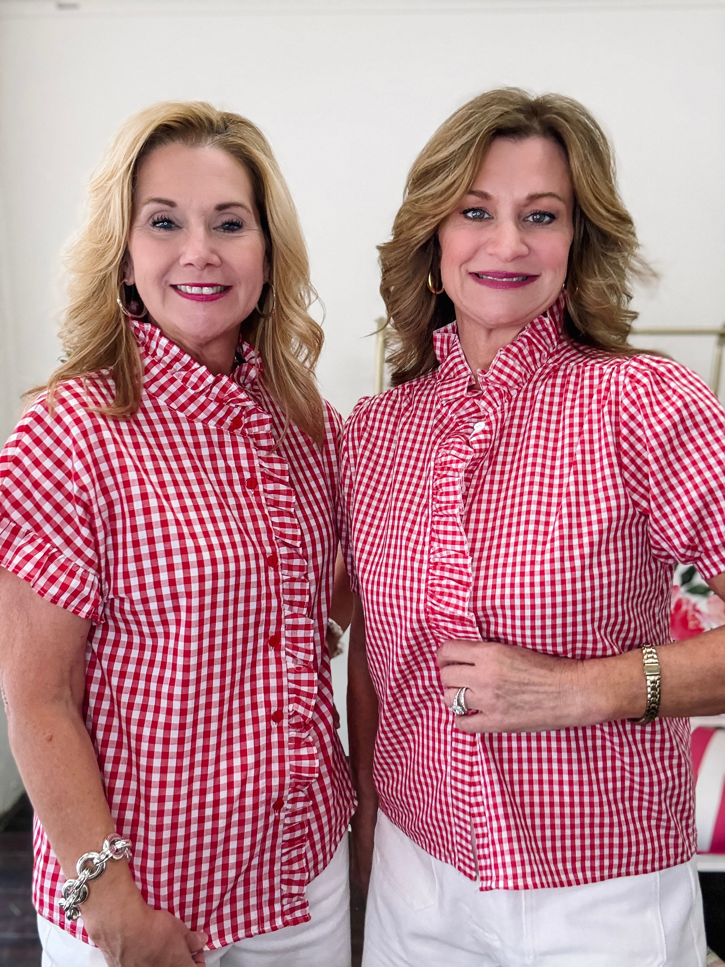 Summer Picnic Top -Red