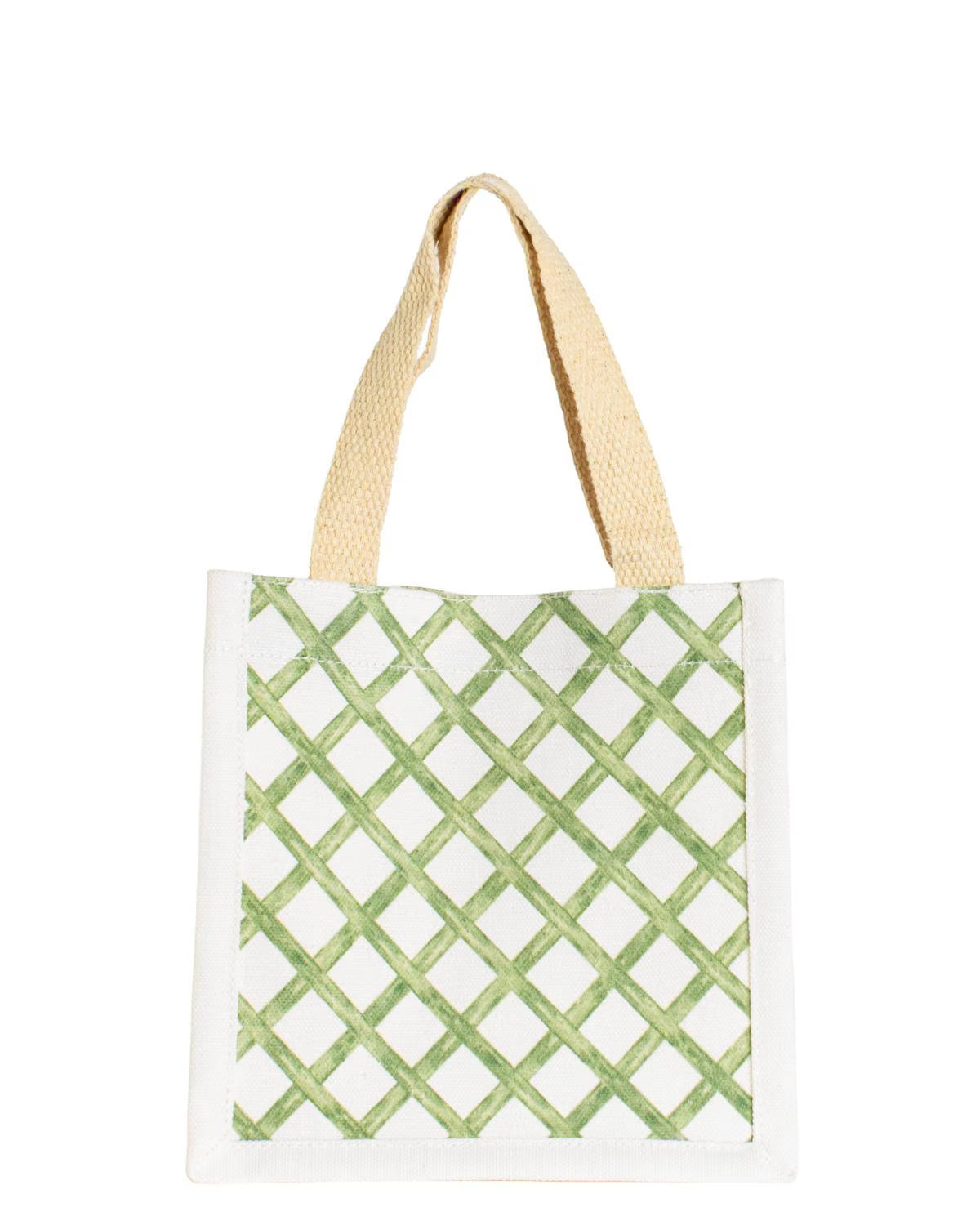 Watercolor Trellis Petite Tote