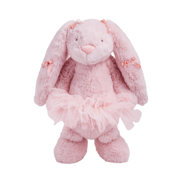 [Mud Pie] Hazel the Bunny Bow Plush Pal