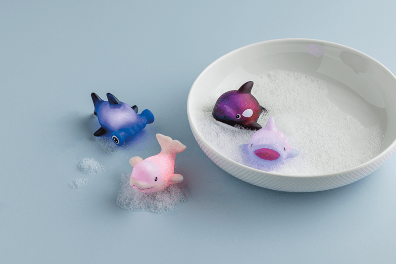 [Mud Pie] Ocean Light-Up Bath Toy Set