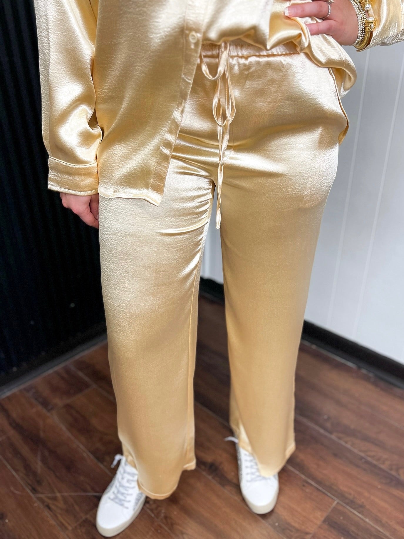 Champagne Glam Pants