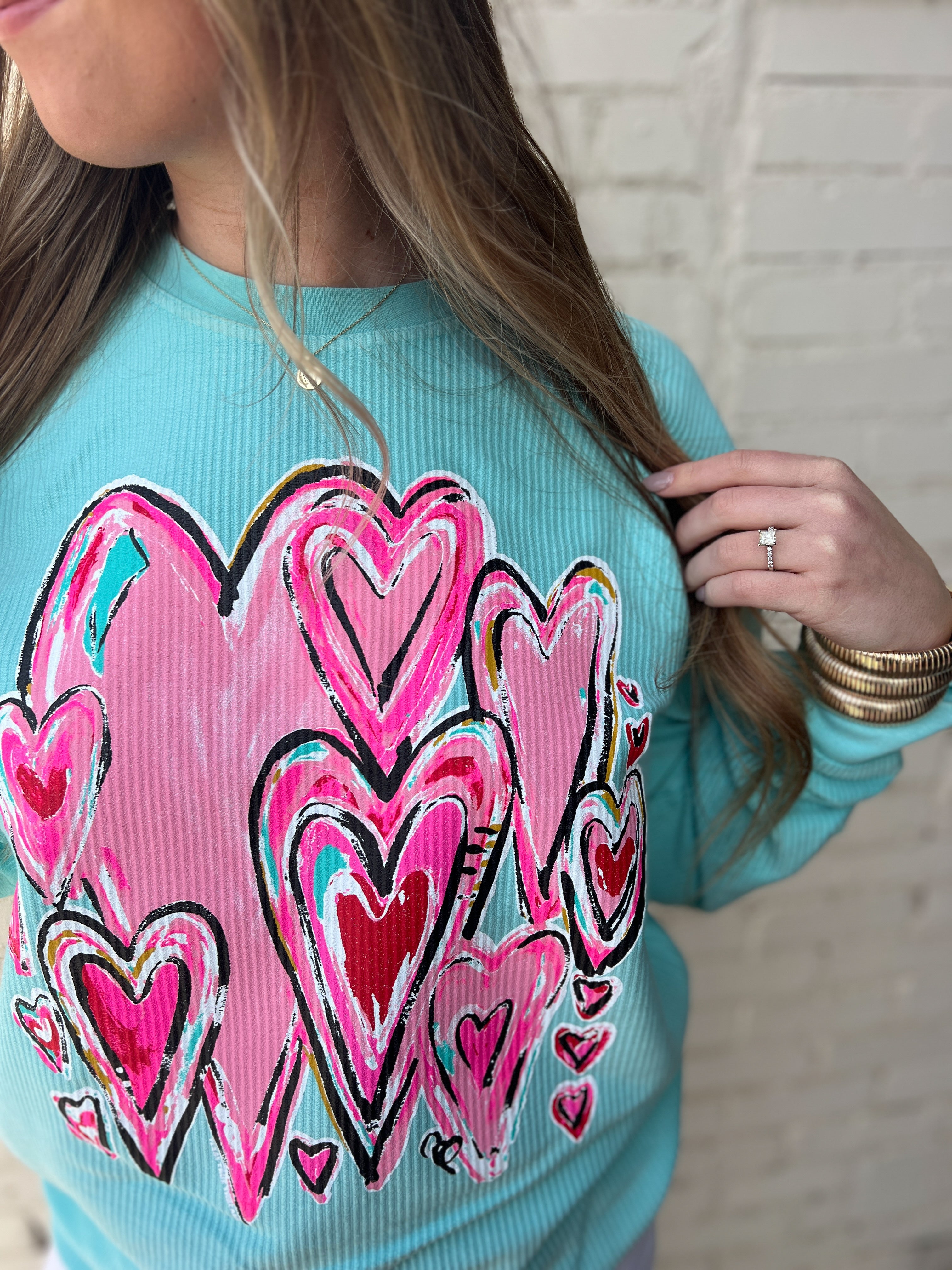 Bunches of Love Corded Top