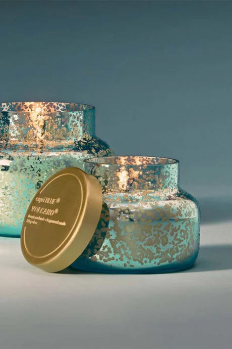 [Capri Blue] Volcano Aqua Opaline Mercury Signature Candle 8oz