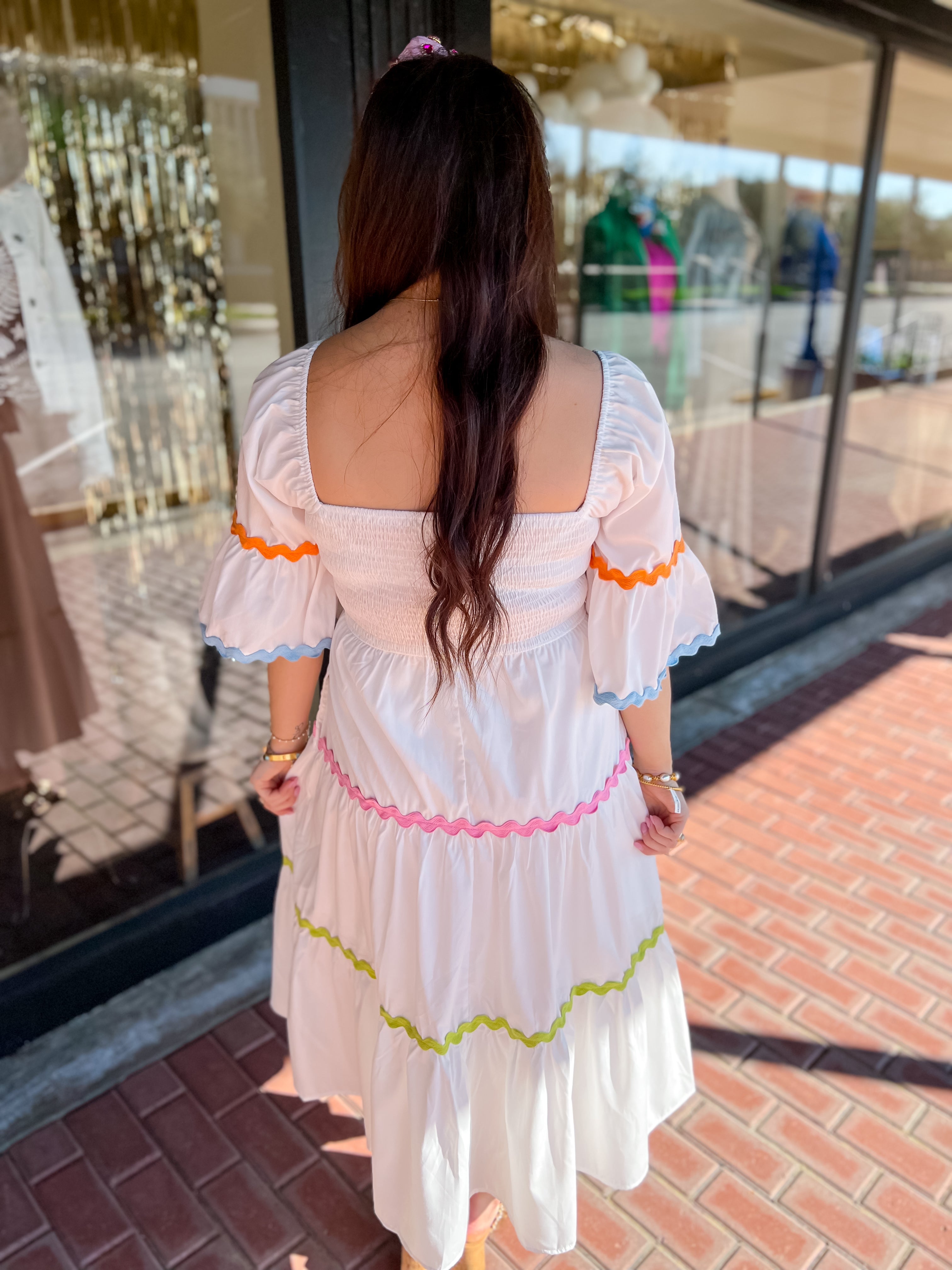[entro] Pastel Princess Midi Dress