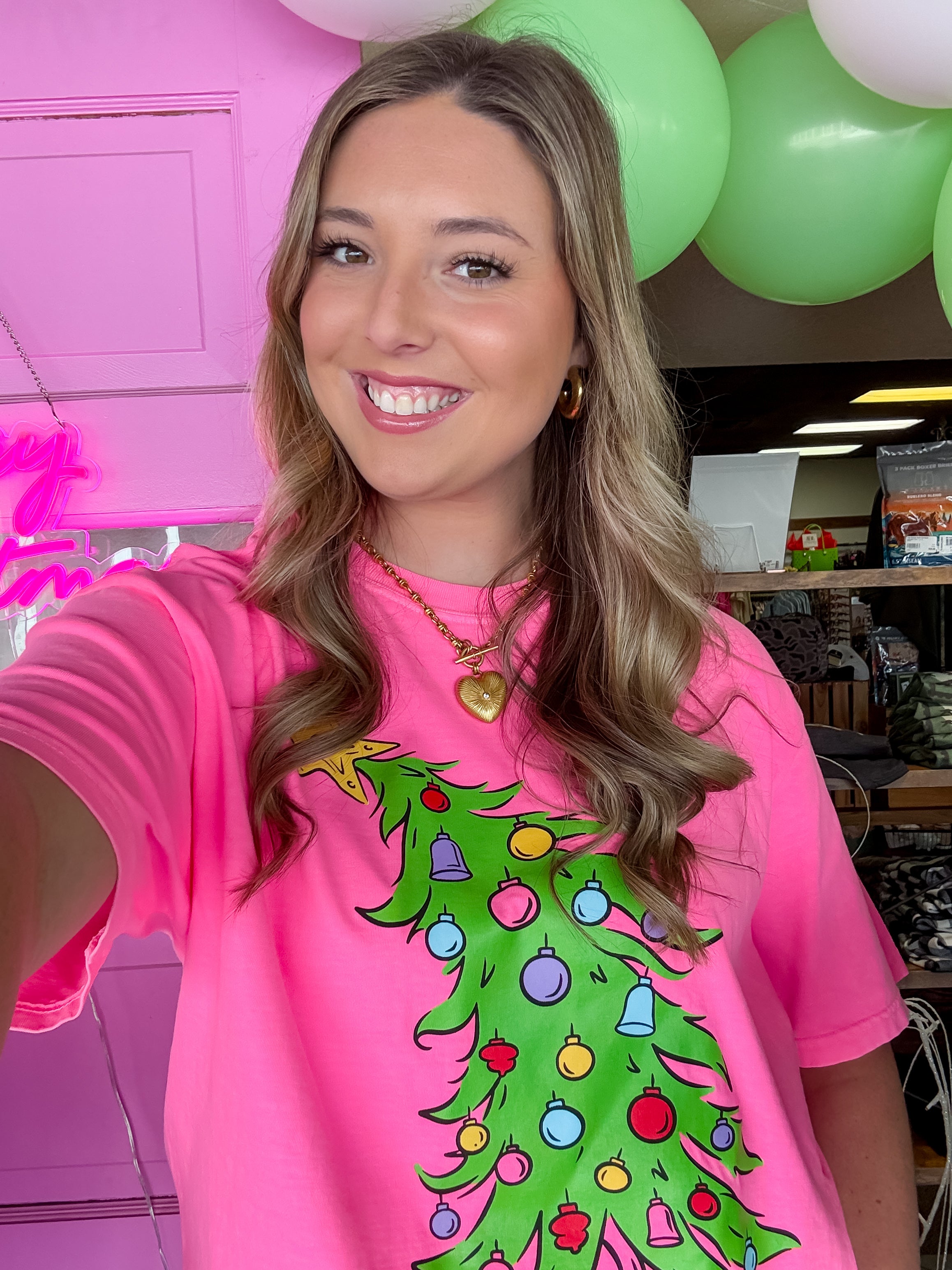 Grinch Tree Tee Shirt Adult