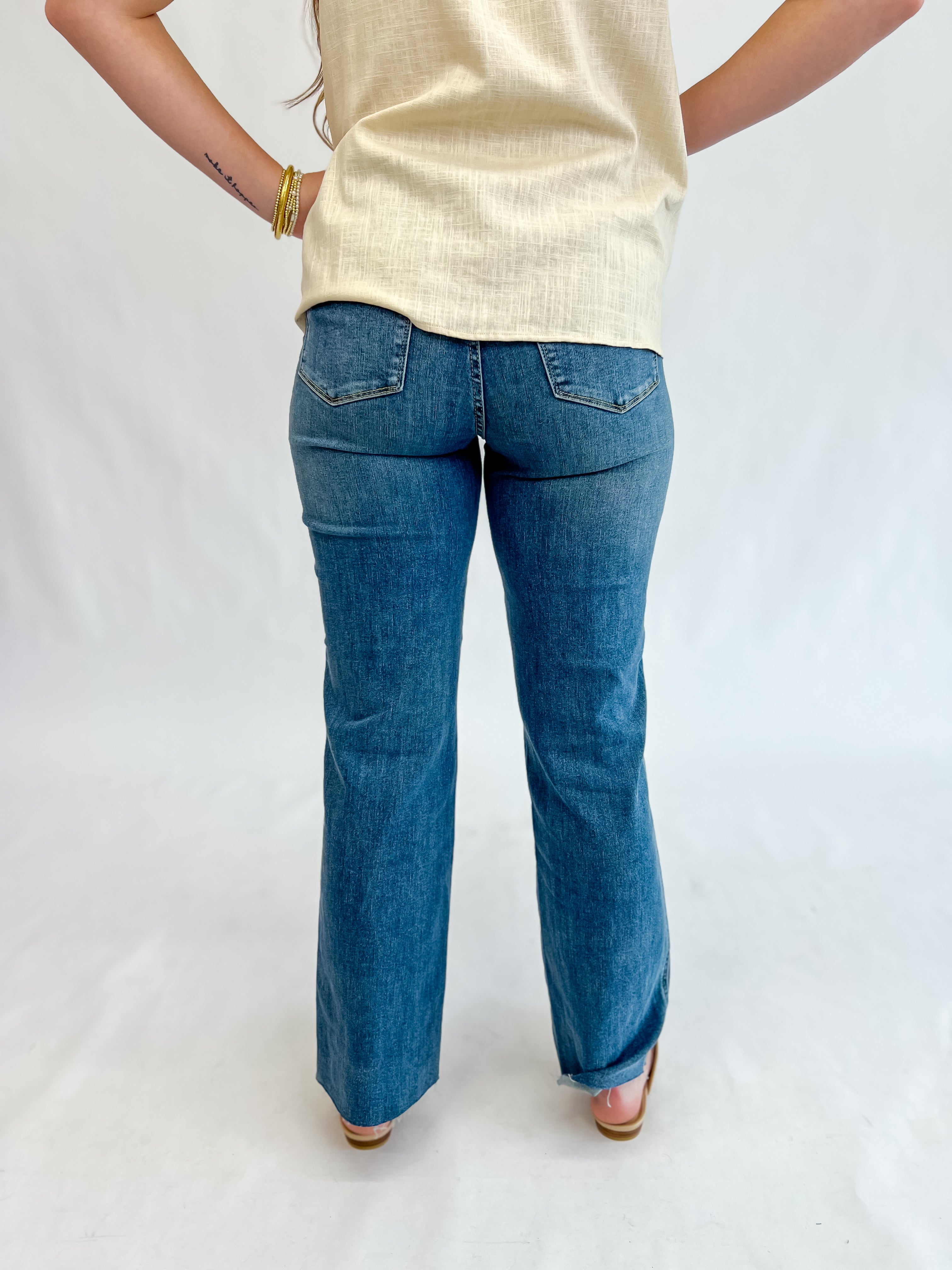 [Judy Blue] Mid Rise Tummy Control Jean