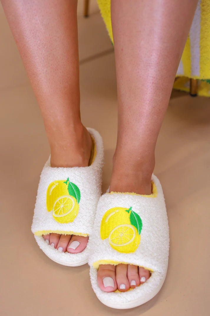 Lemon Drop Slippers