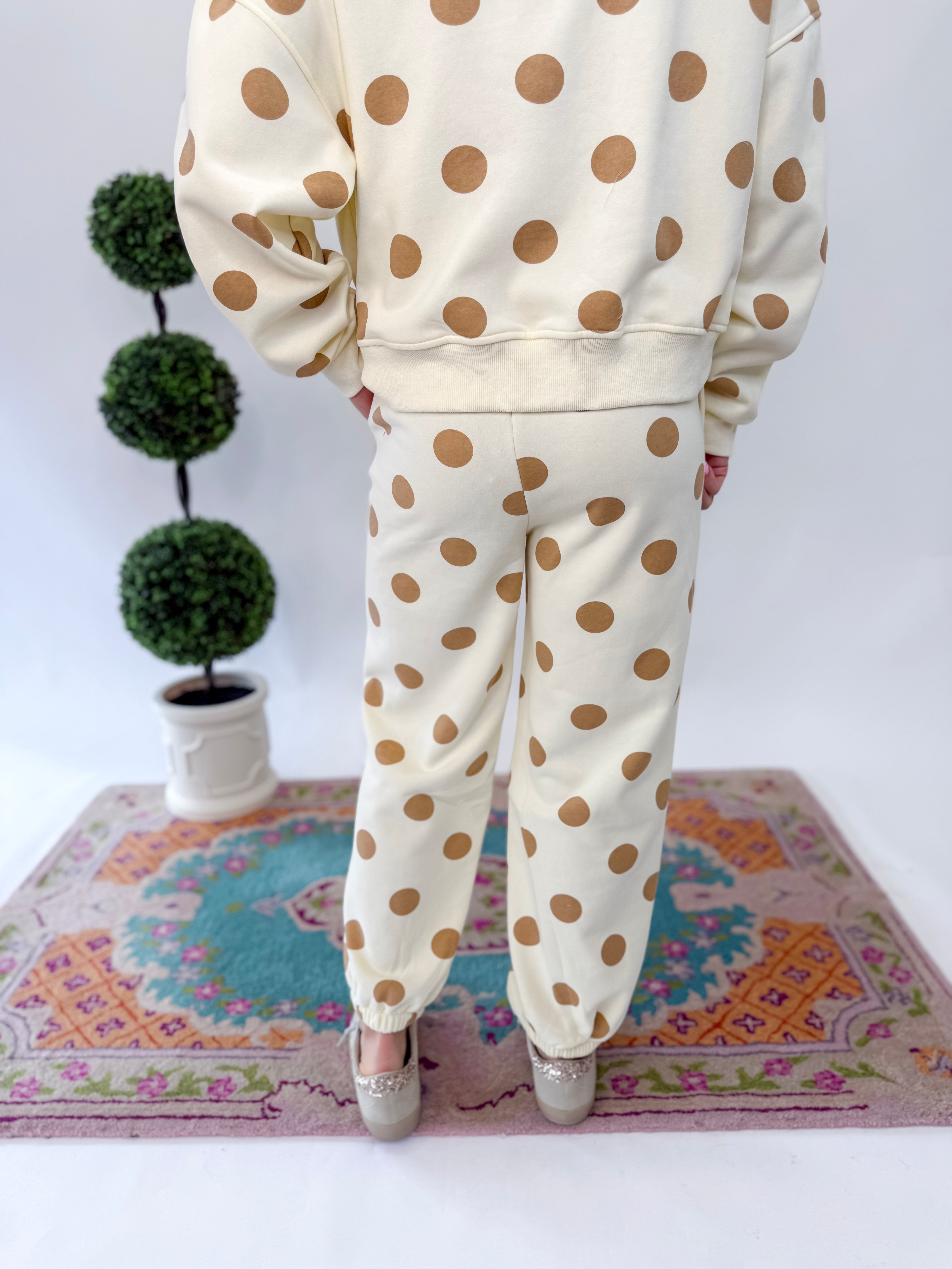 Blaire Polka Dot Sweatpants