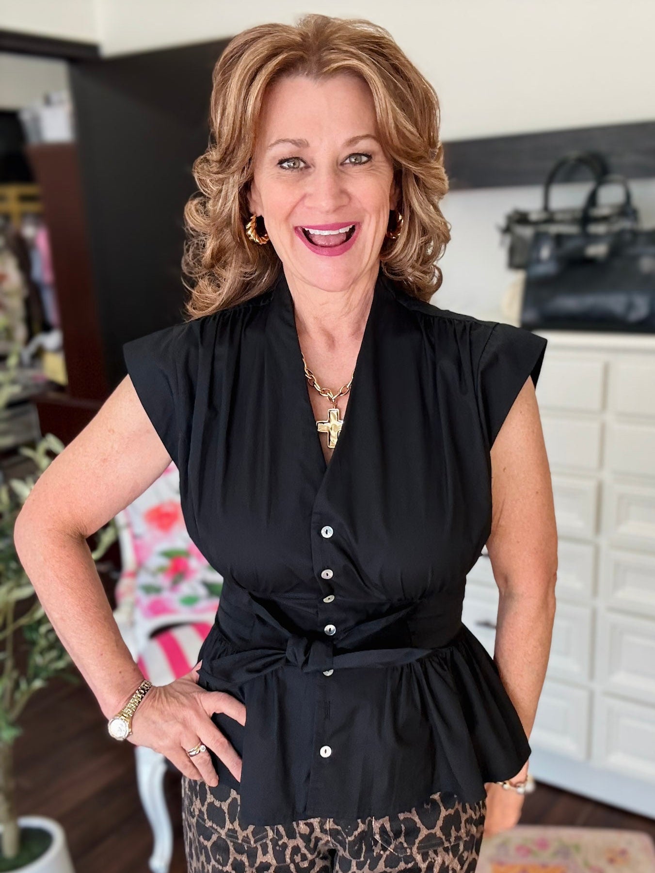 Elevated Style Top-Black