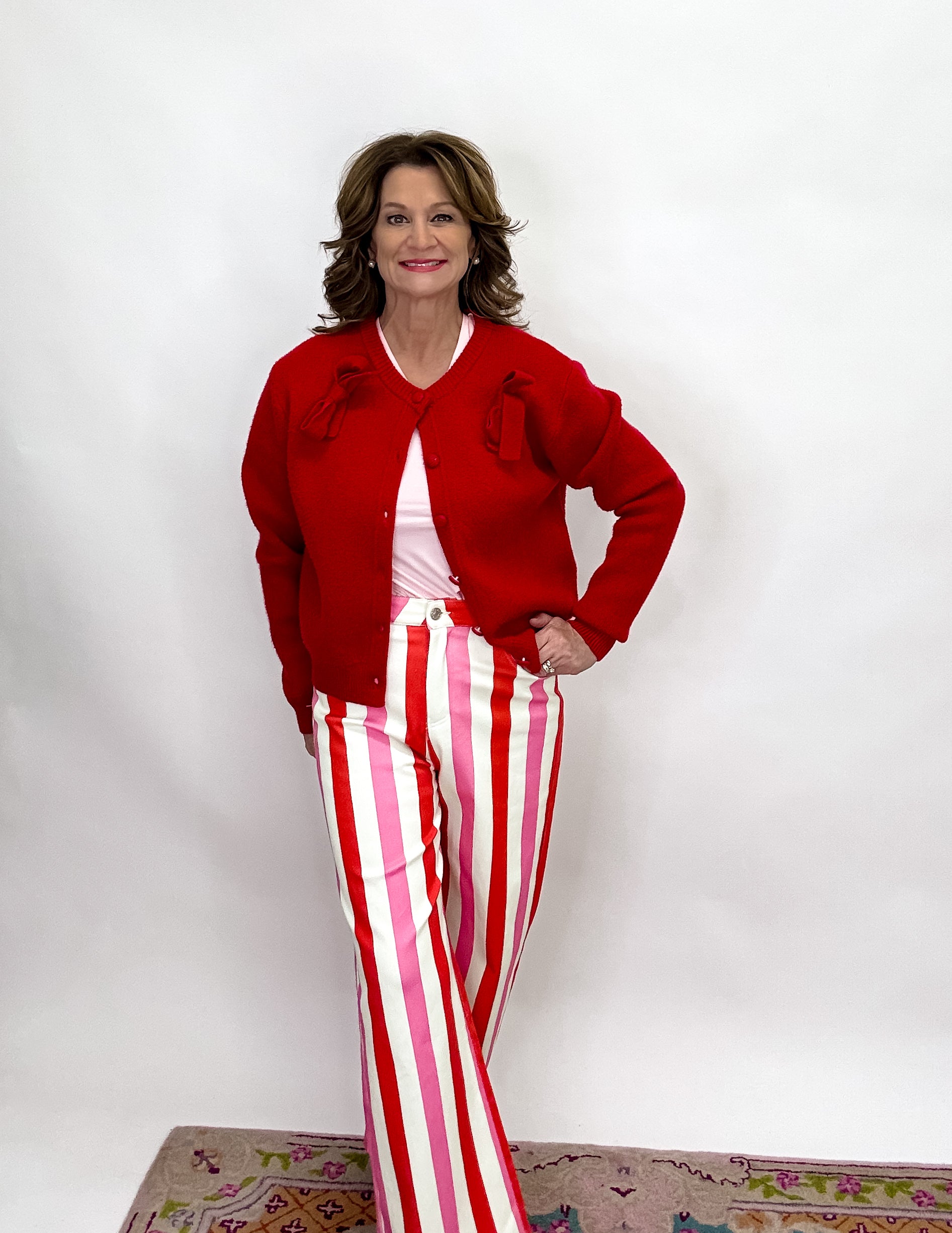 Holiday Ribbon Cardigan