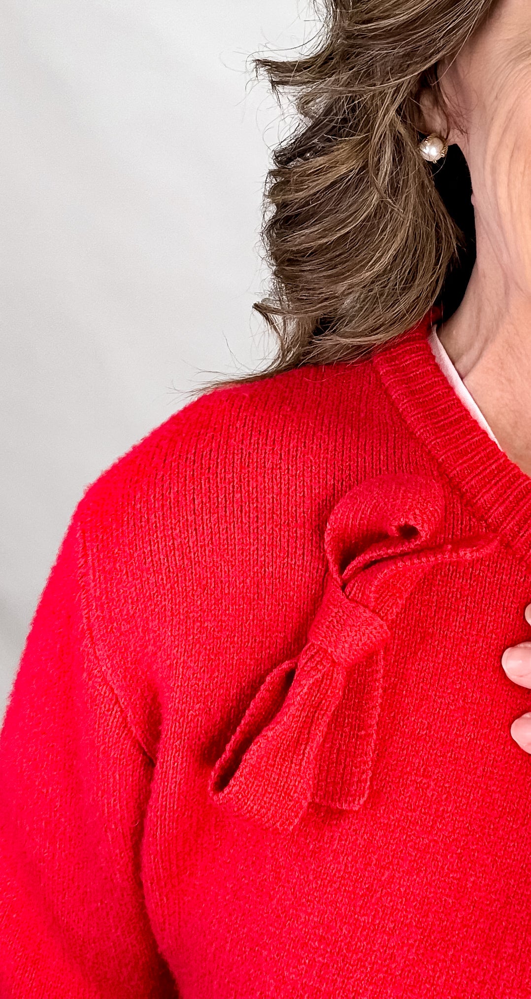 Holiday Ribbon Cardigan