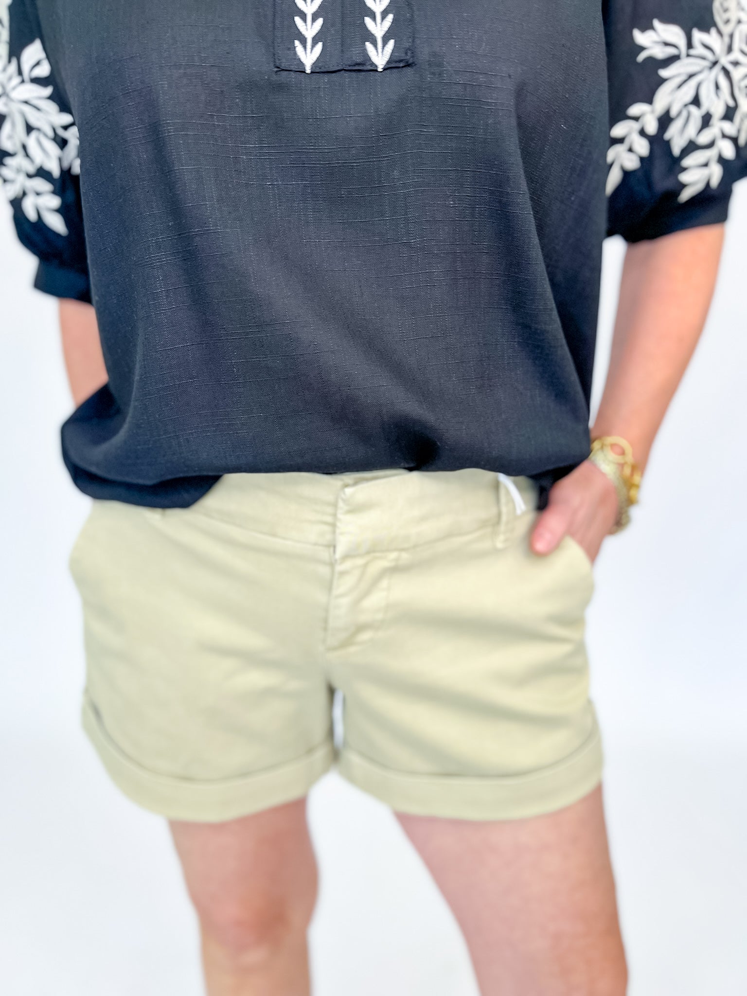 [Dear John] Hampton Shorts - Pale Khaki