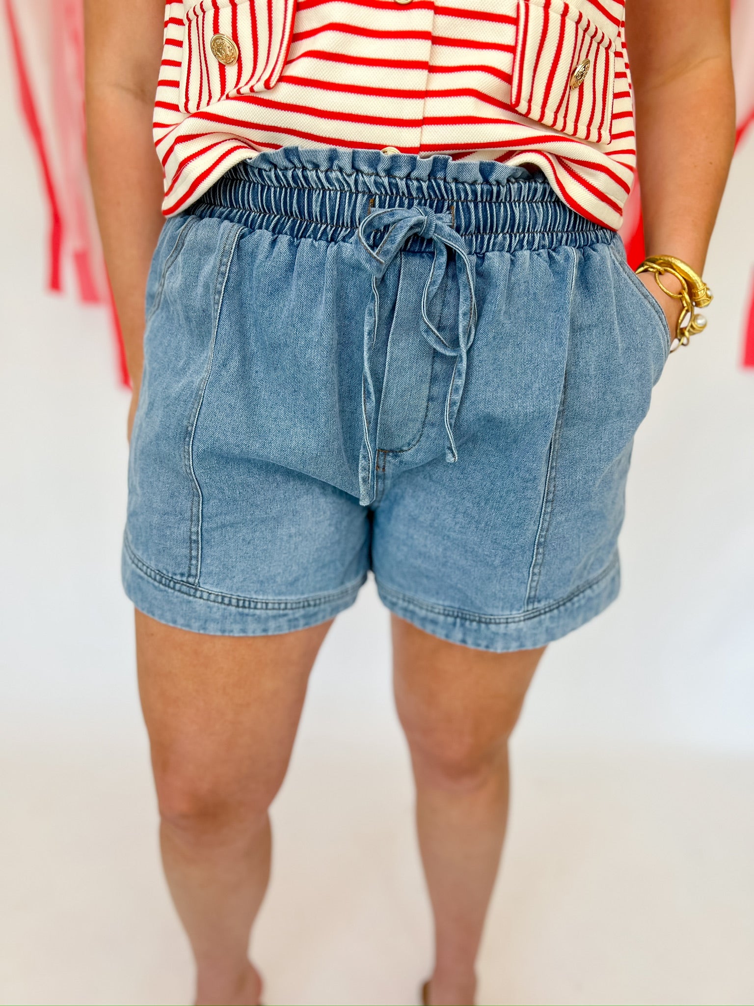 The Trinity Denim Shorts