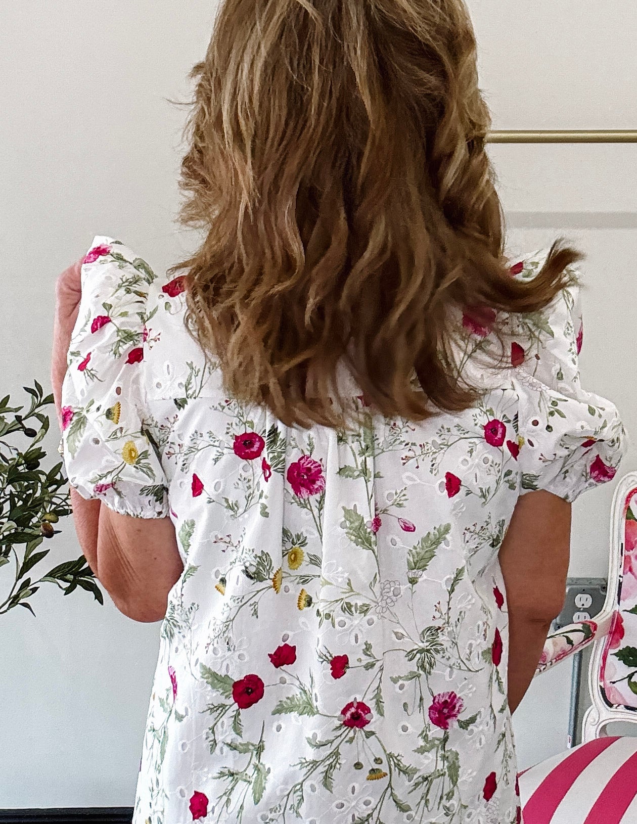 Summer Garden Eyelet Dress