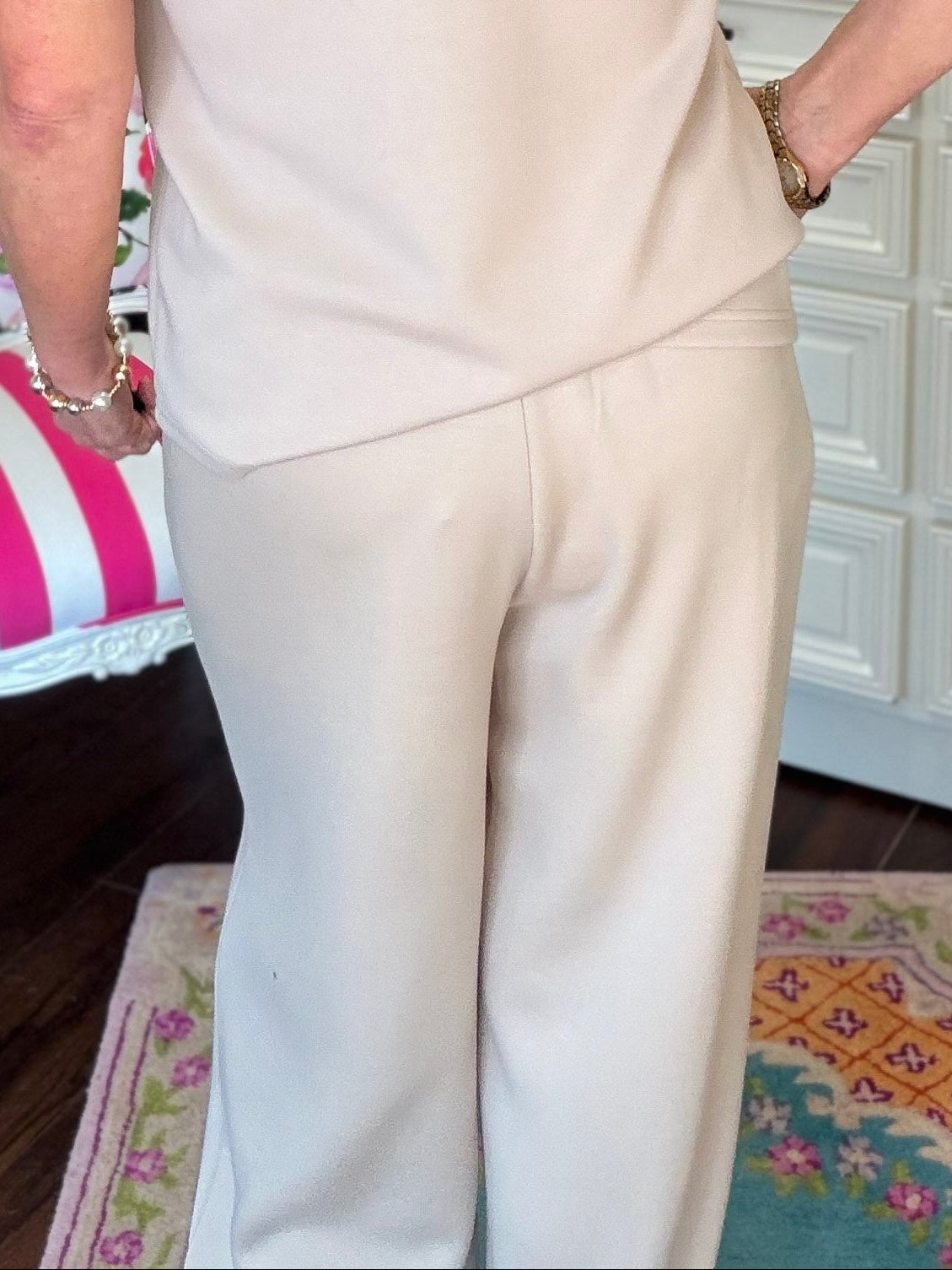 The Classic Trouser - Almond