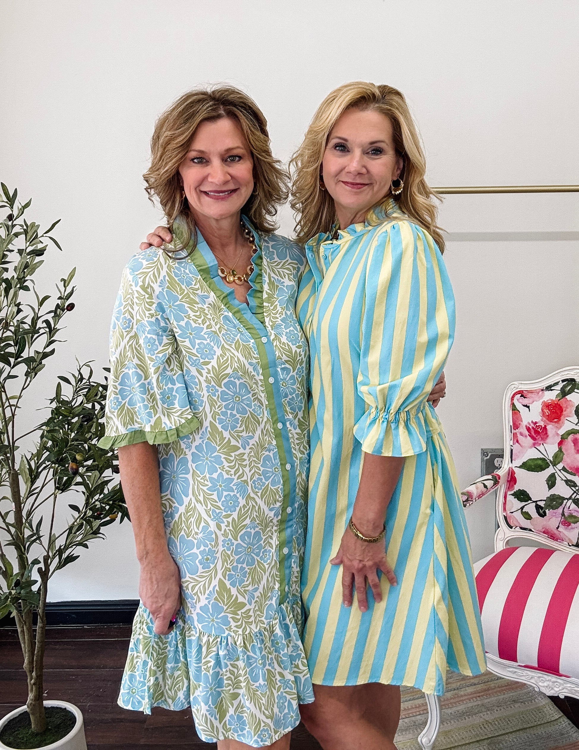 Lemon Drop Puff Sleeve Dress