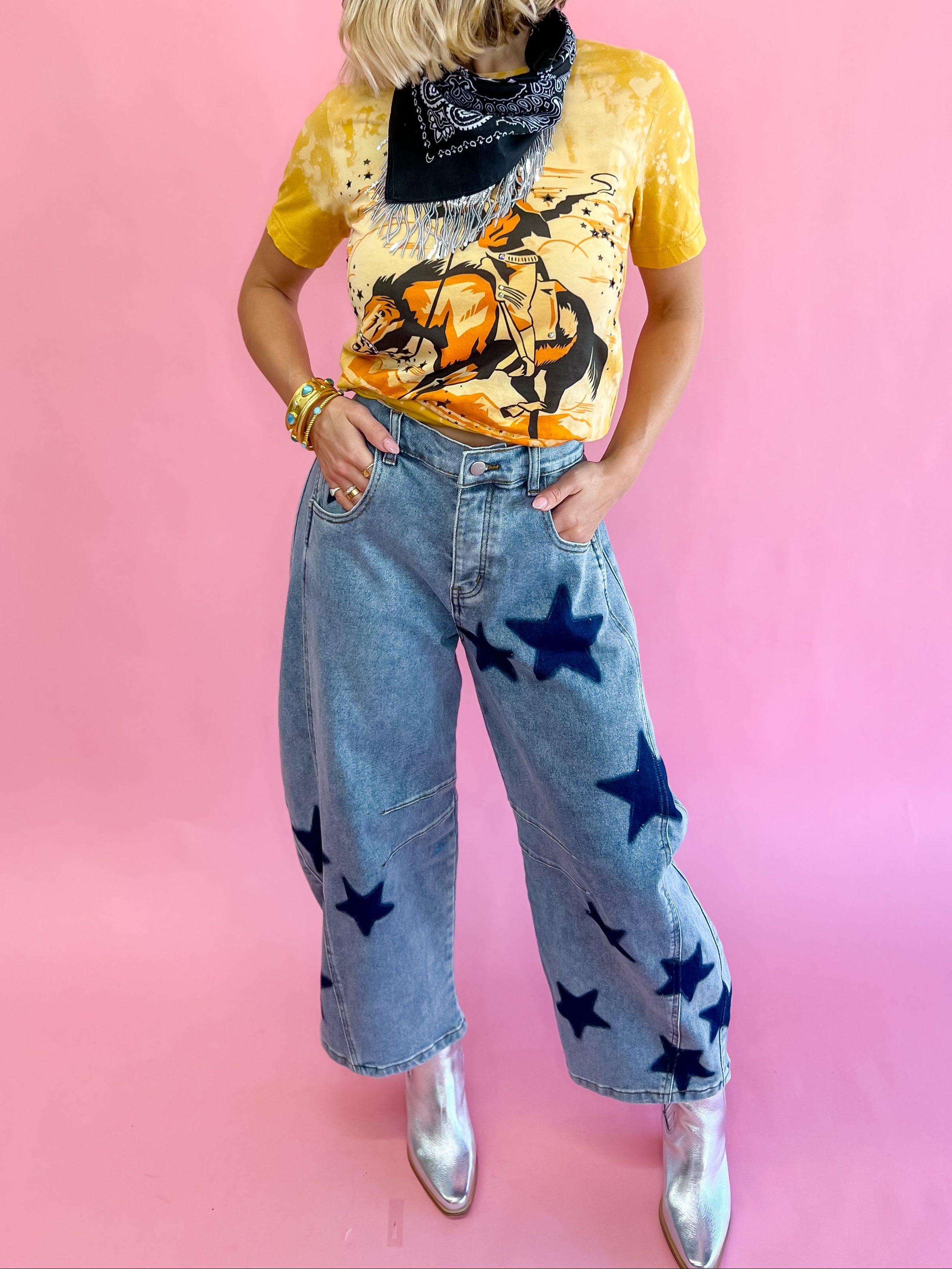 Stargazer Barrel Jeans