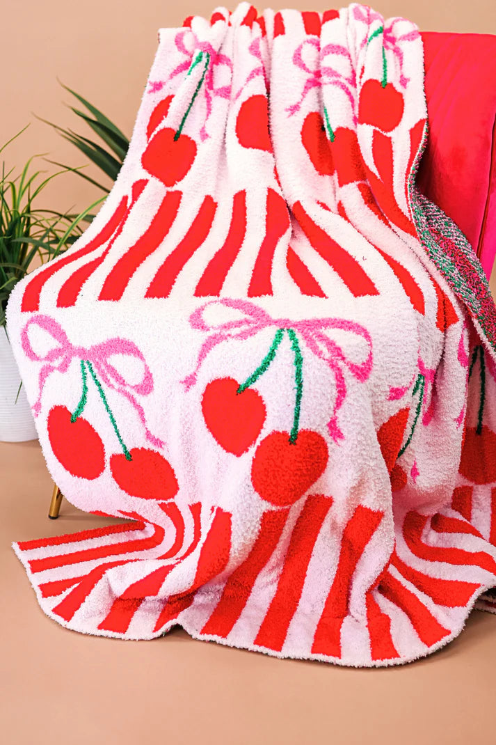 Cherry Bomb Blanket