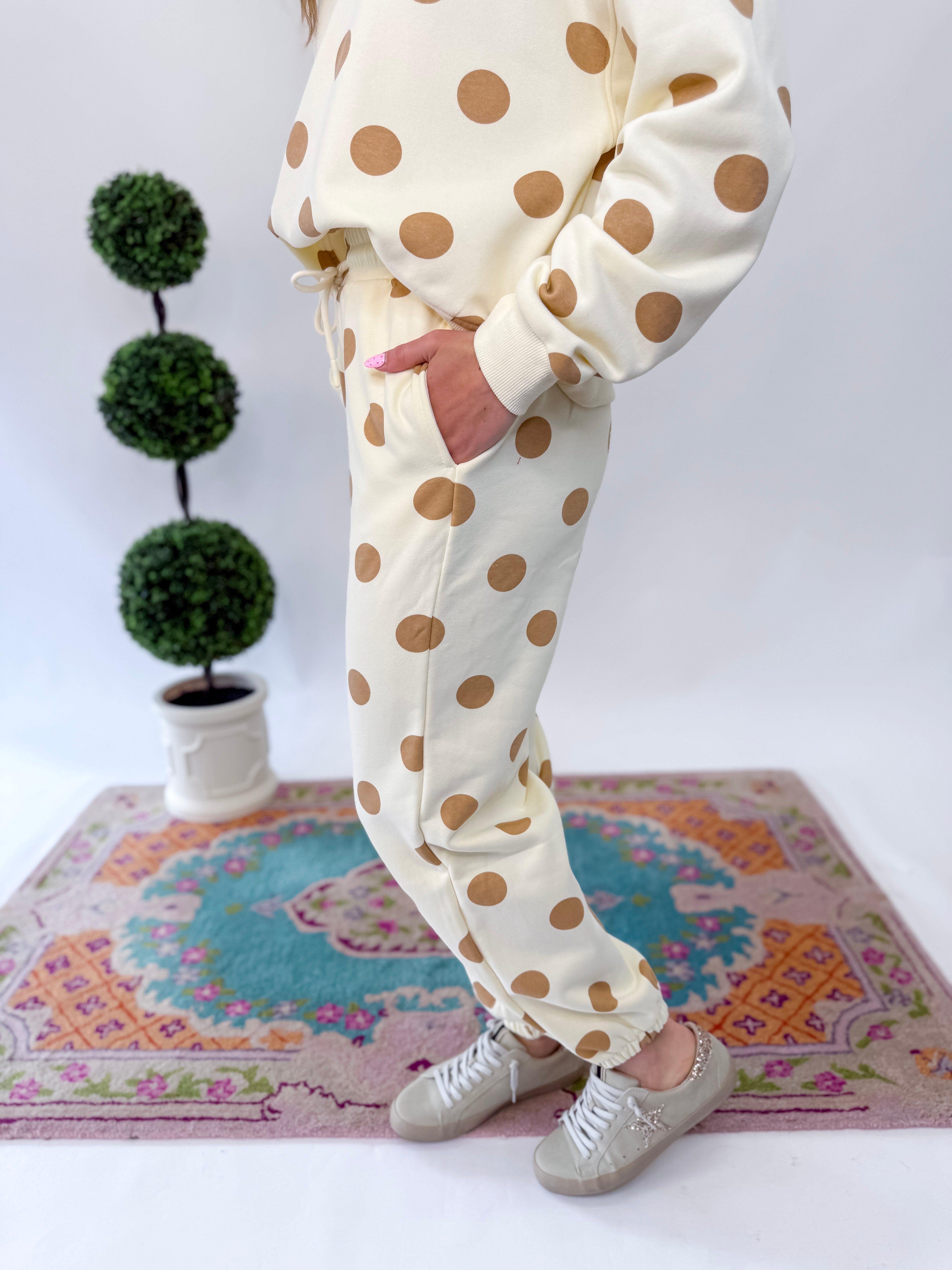 Blaire Polka Dot Sweatpants