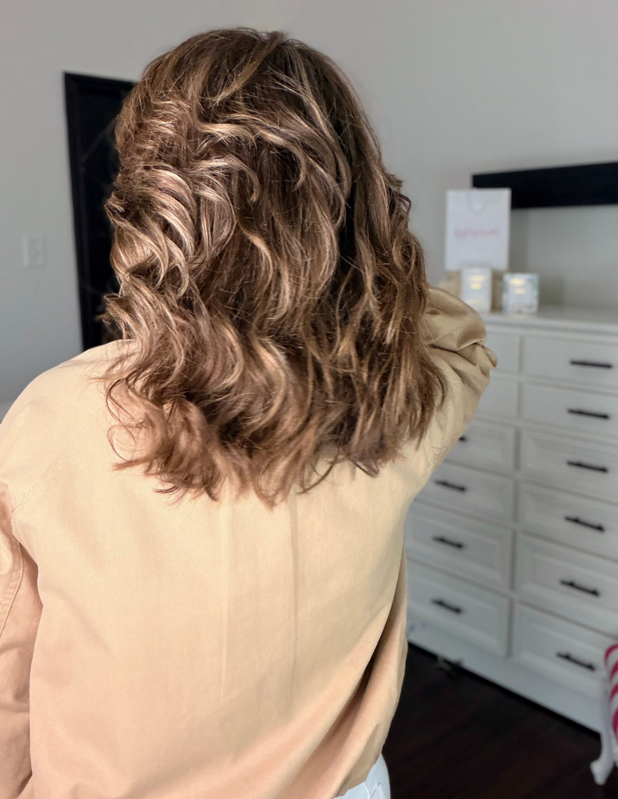 Bomber Jacket With Scarf Neck-Lt Taupe