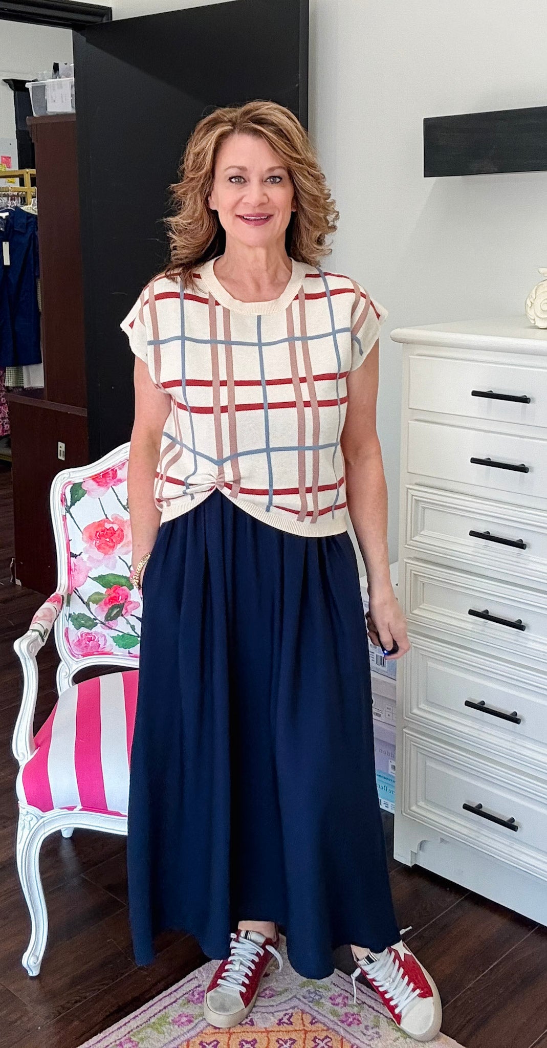 Timeless Twofer Dress - Ecru