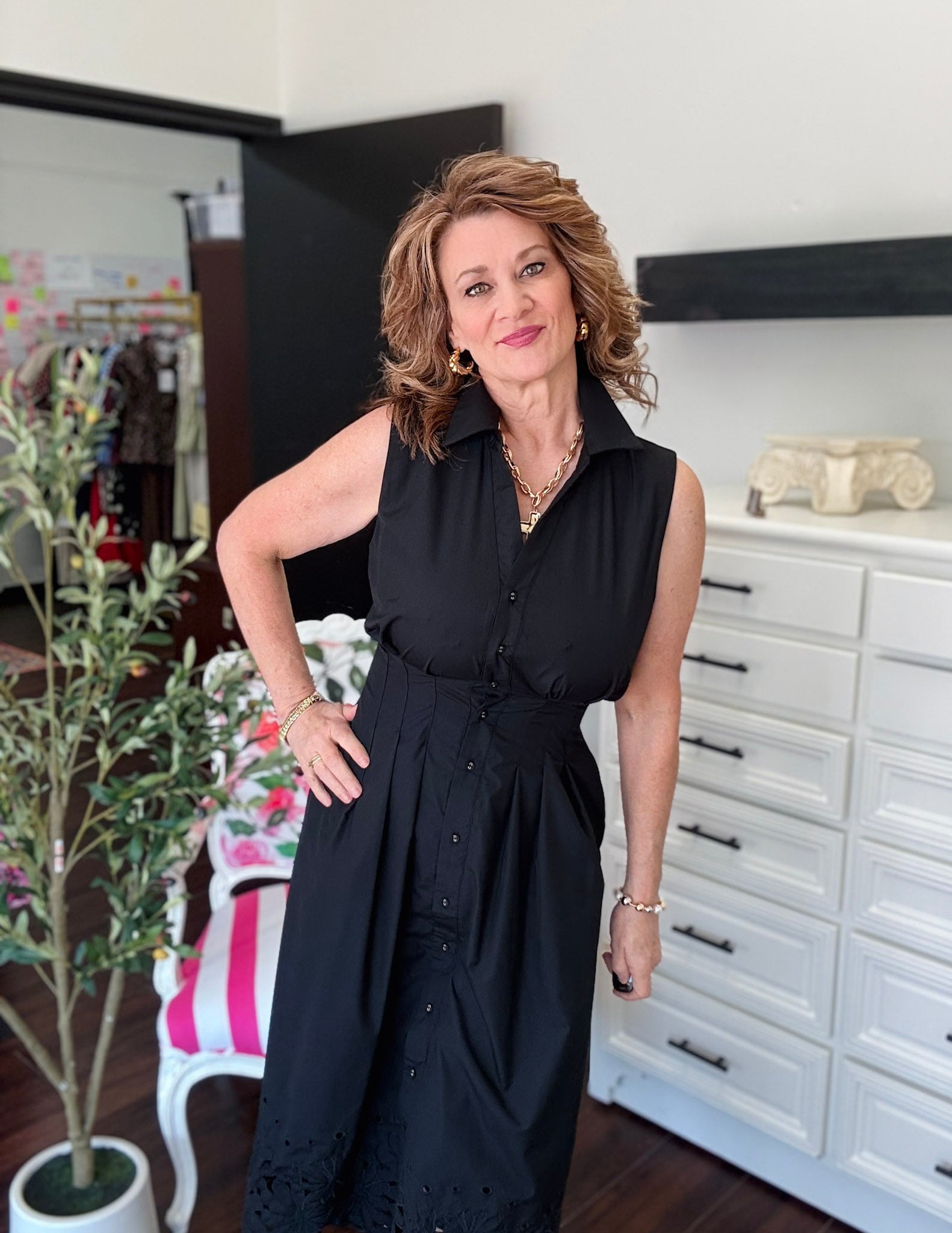 Classic Black Dress - Black