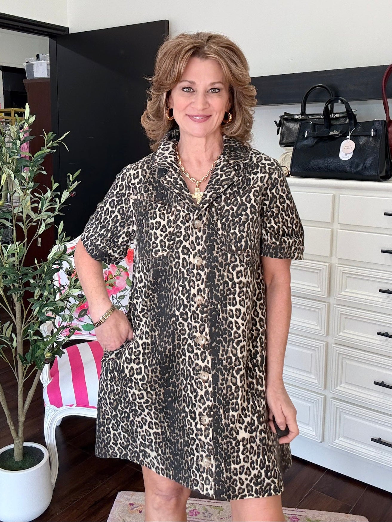 Prowl Perfect Leopard Print Dress