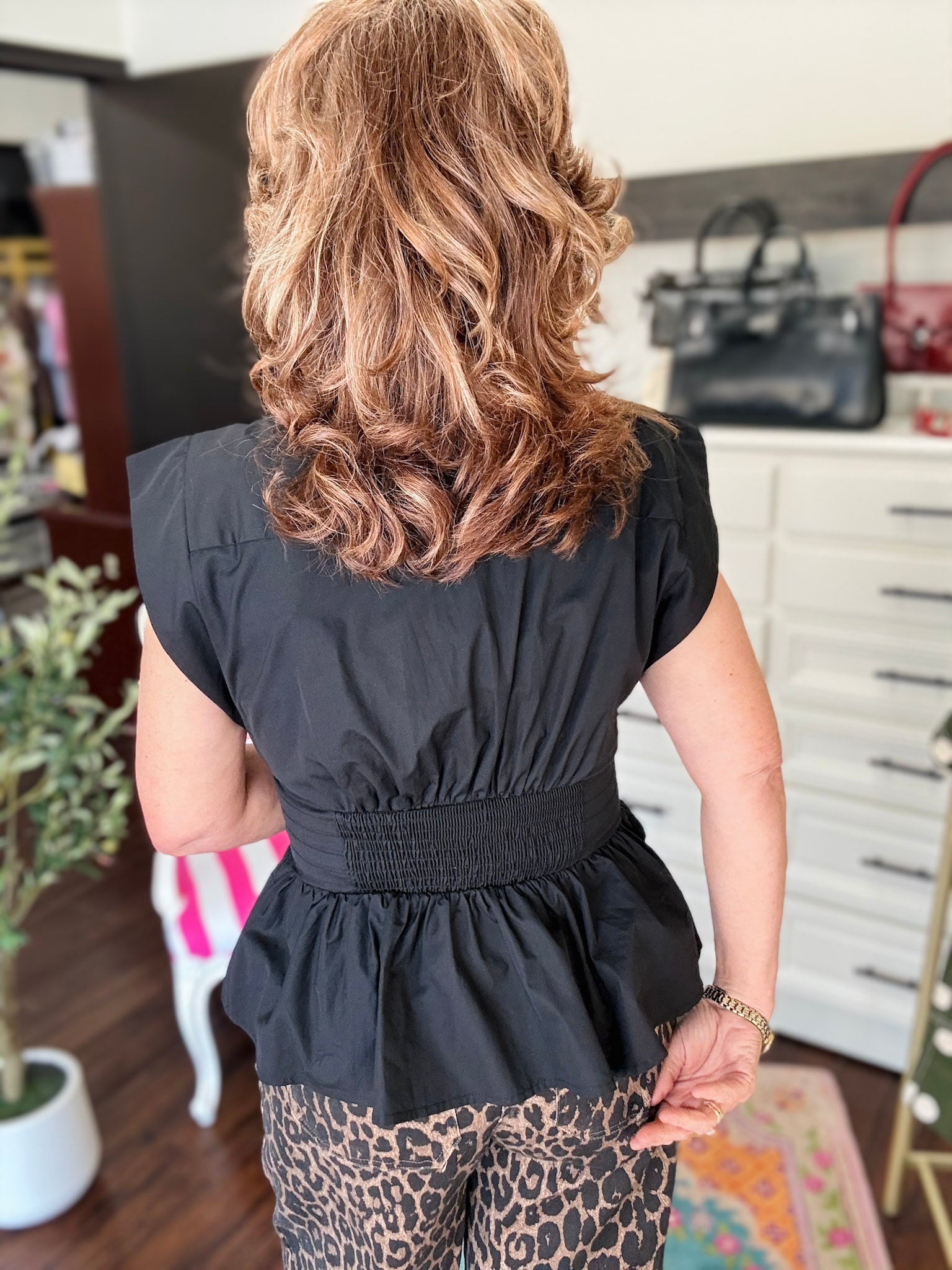 Elevated Style Top-Black