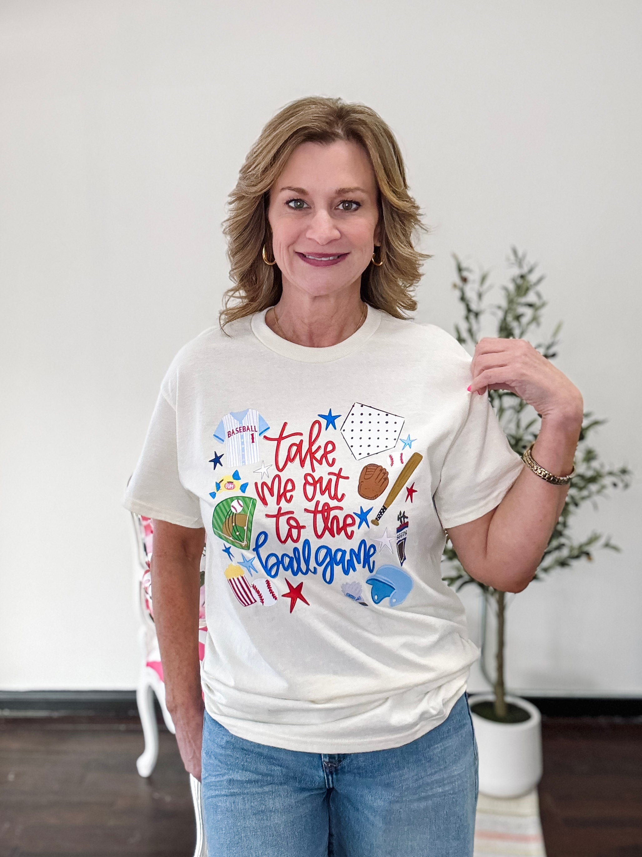 Take Me Out to the Ballgame Tee