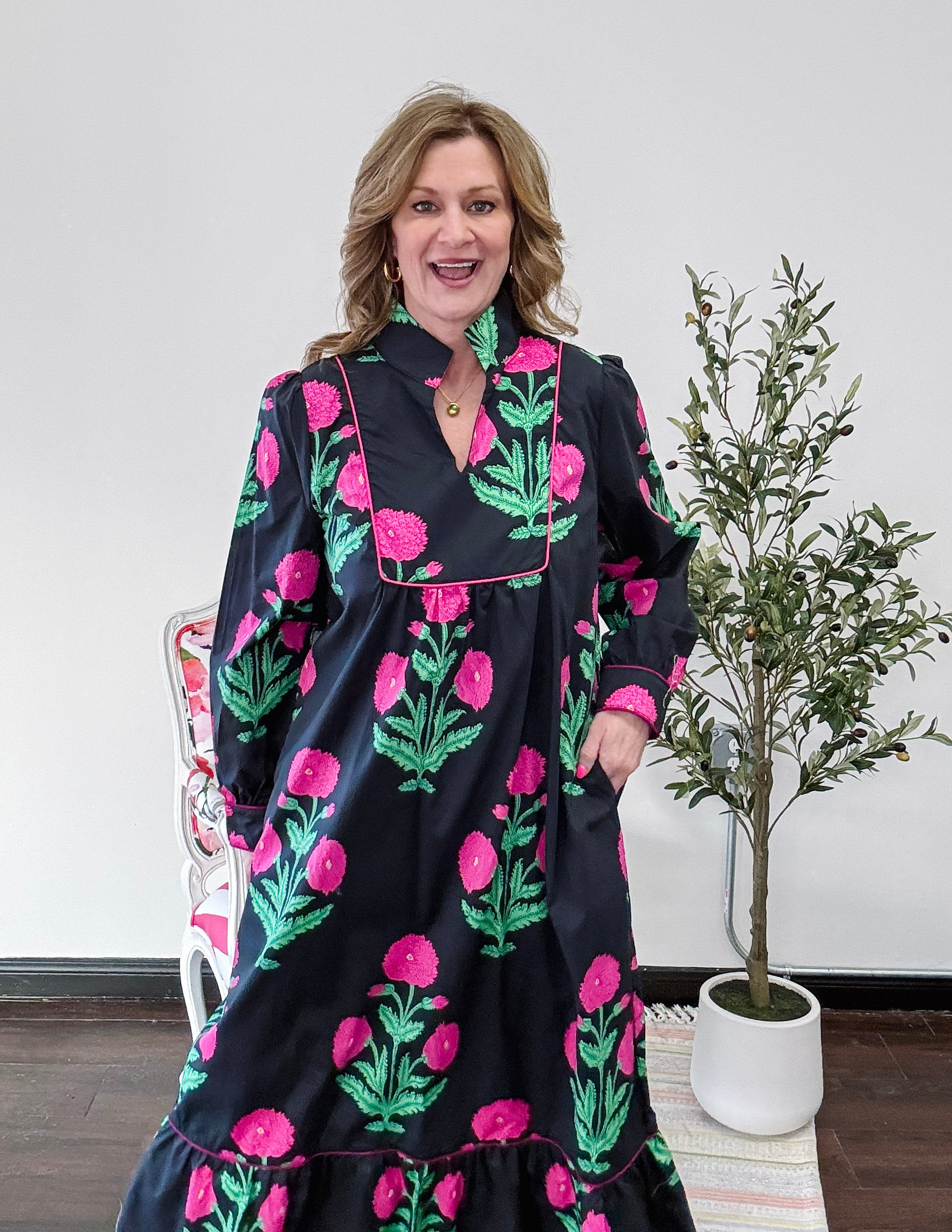 Flourish Midi Dress