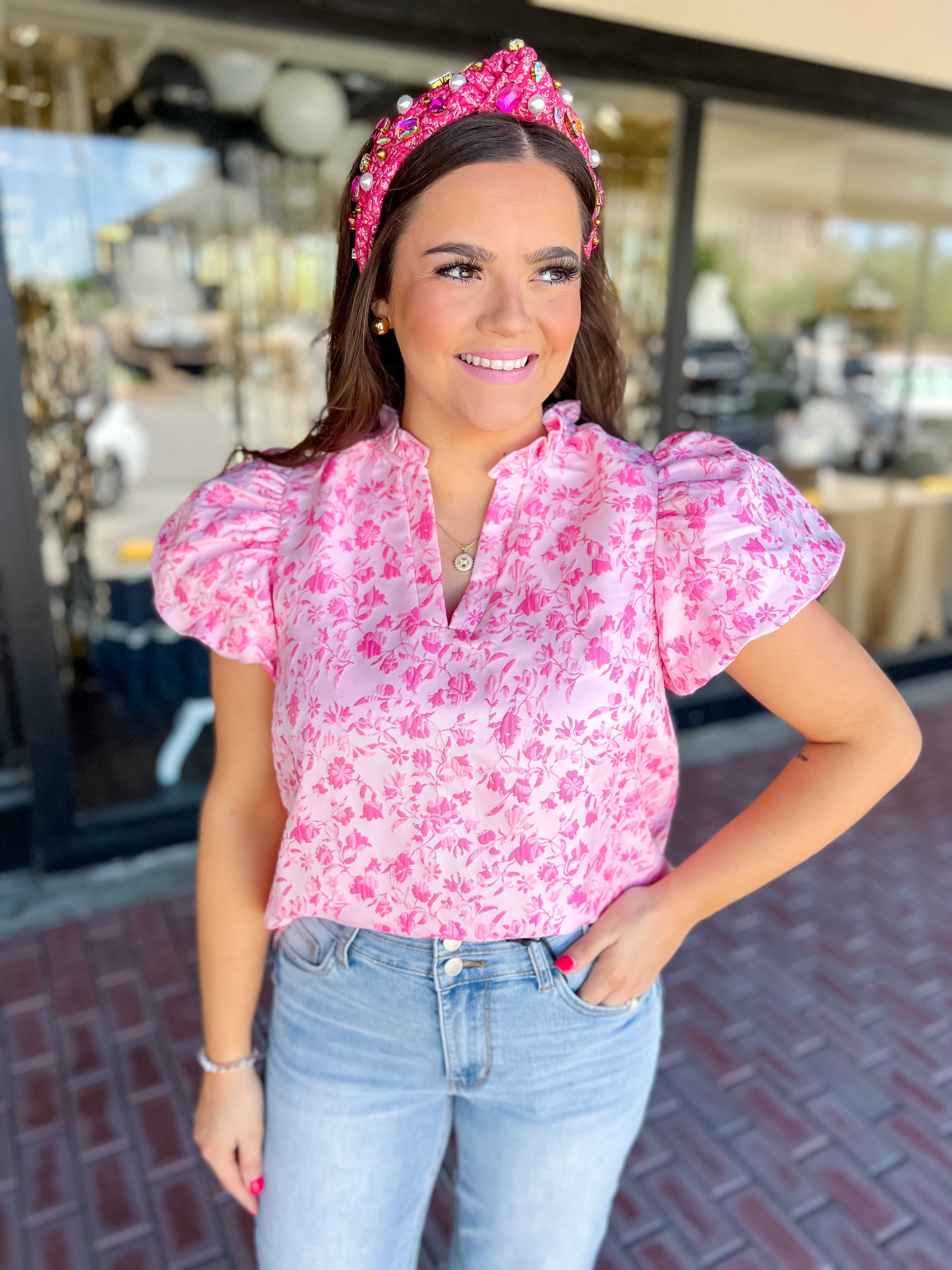 Full of Grace Floral Top