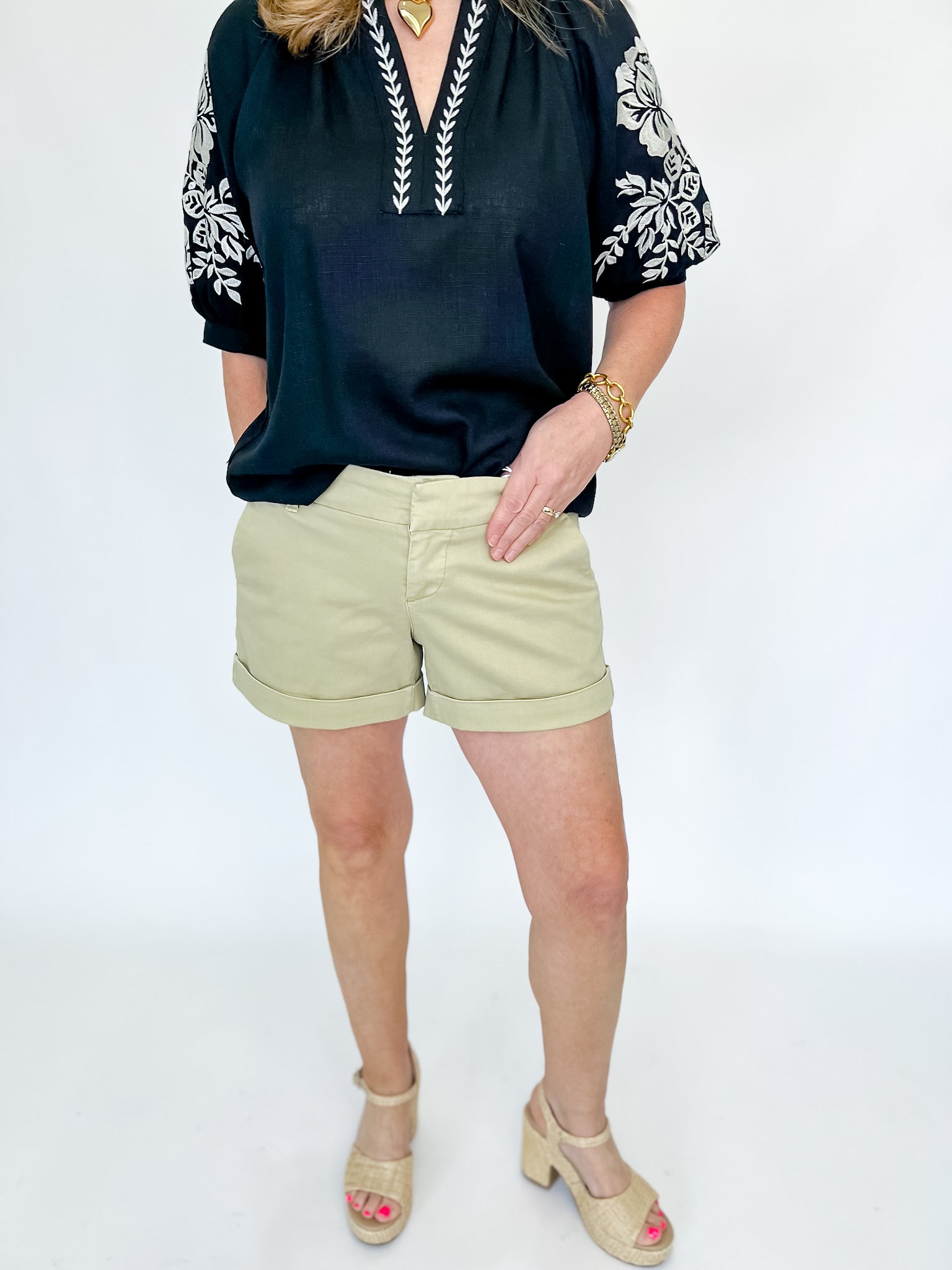 [Dear John] Hampton Shorts - Pale Khaki
