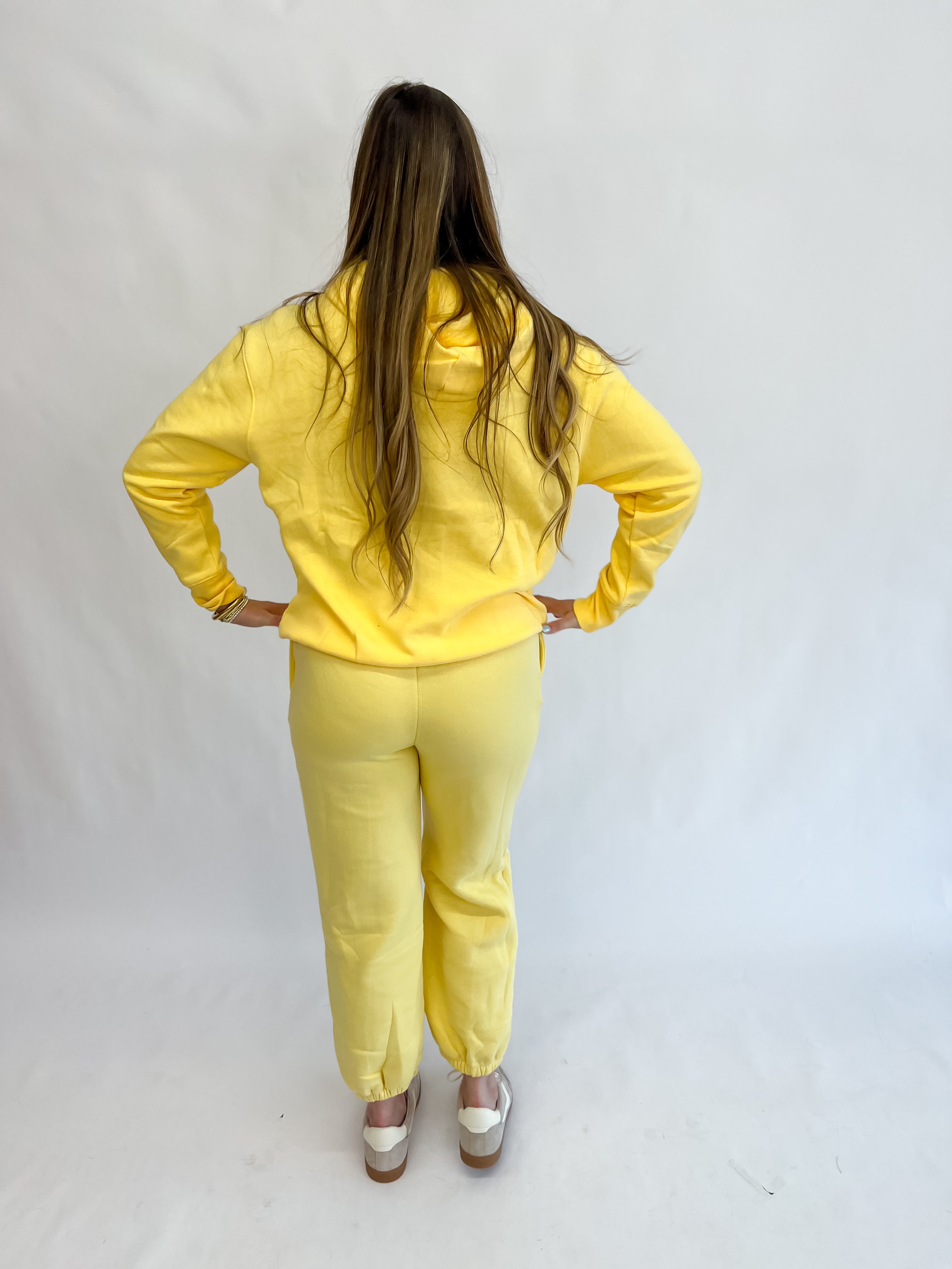 Lemon Drop Cozy Jogger Pants