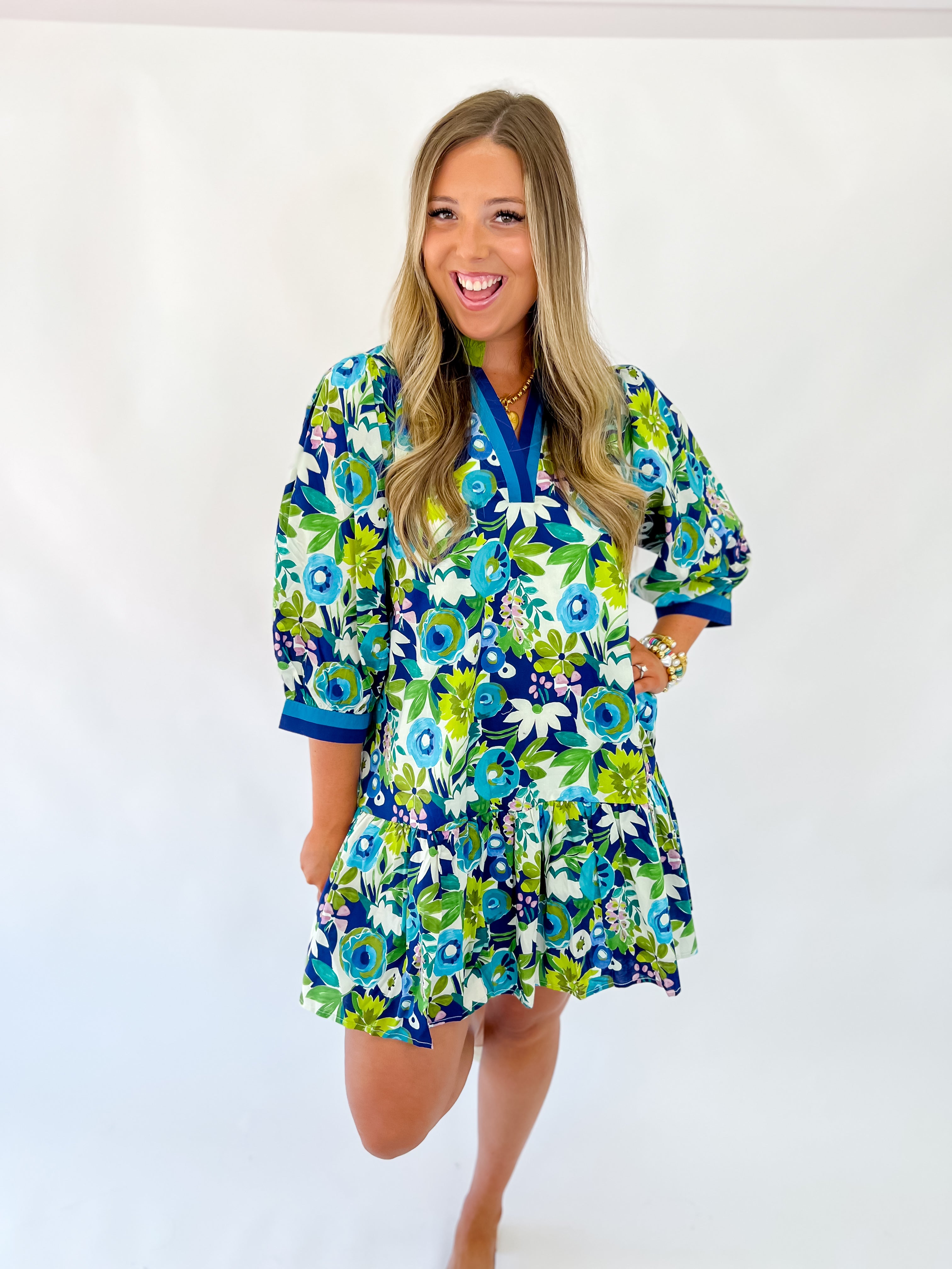 Fall Botanica Mini Dress