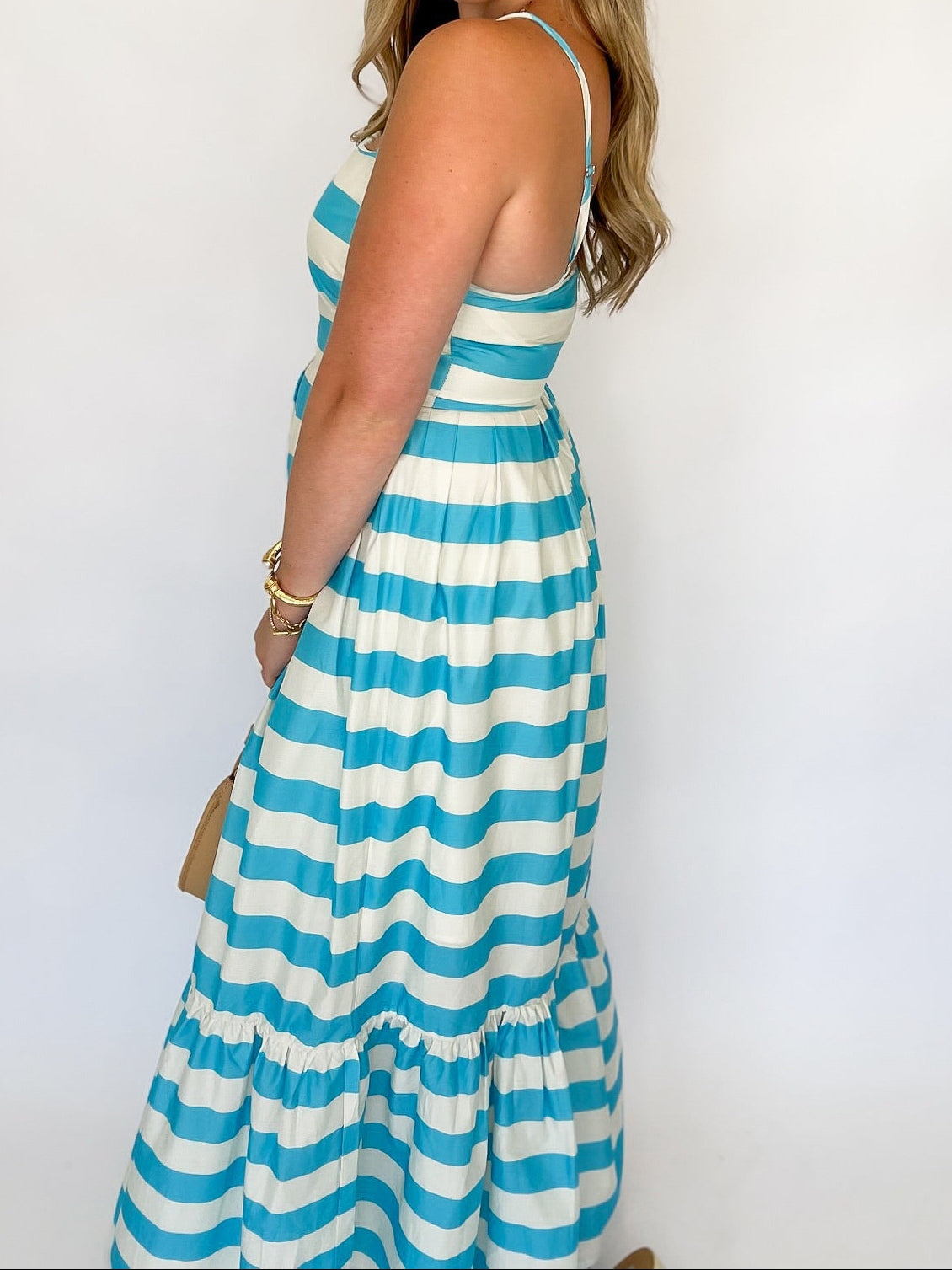 The Cabana Cutie Dress - Blue