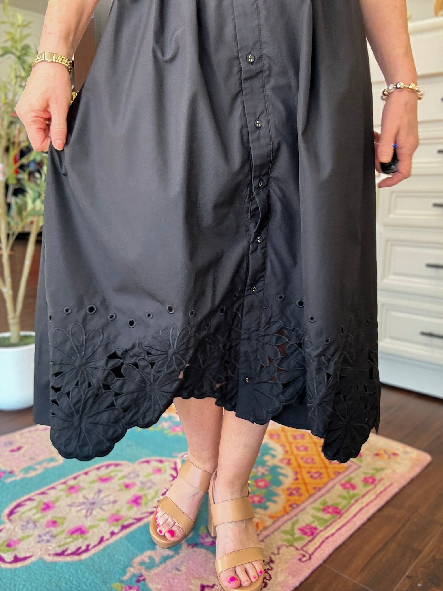Classic Black Dress - Black