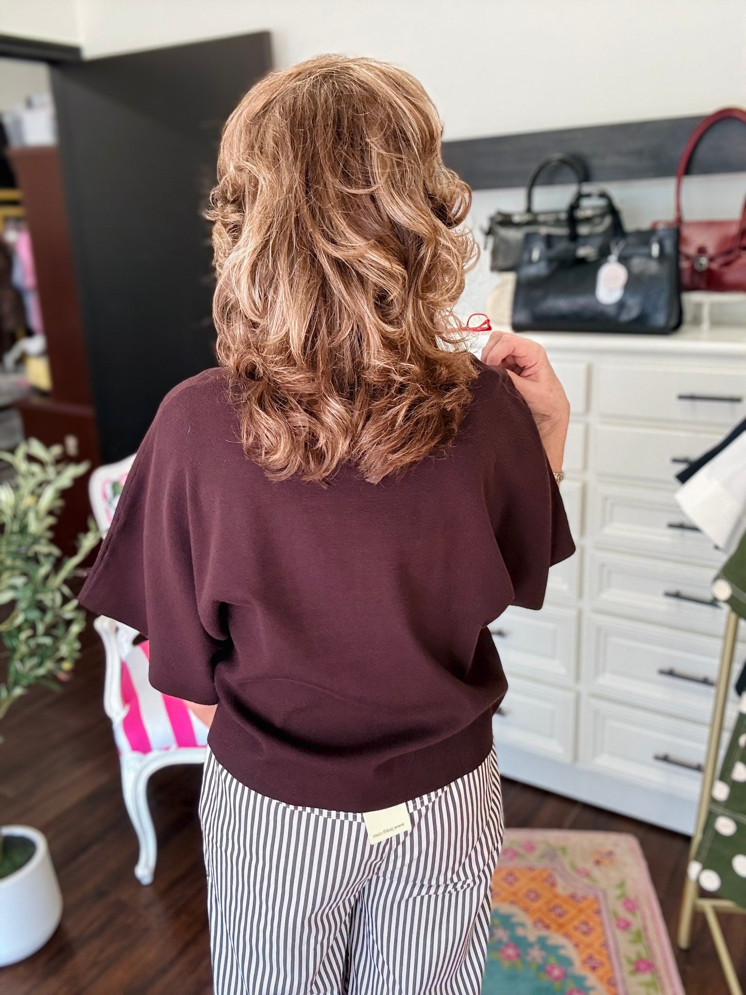 Fall Style Top - Brown